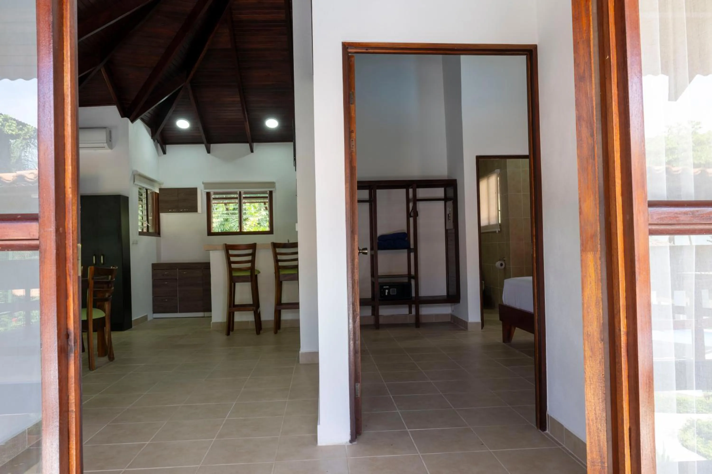Bedroom in Fuego del Sol Beachfront Hotel