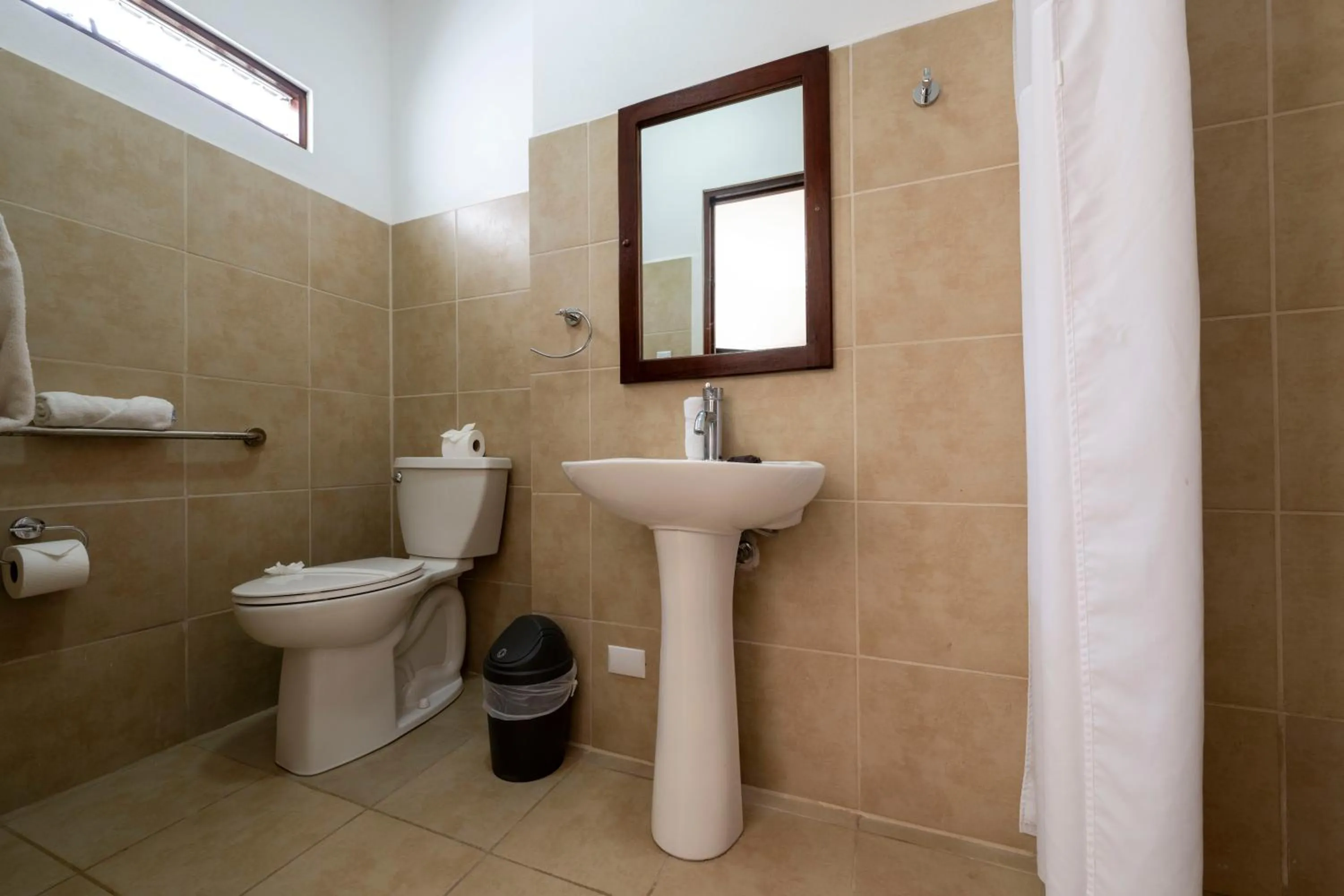 Bathroom in Fuego del Sol Beachfront Hotel