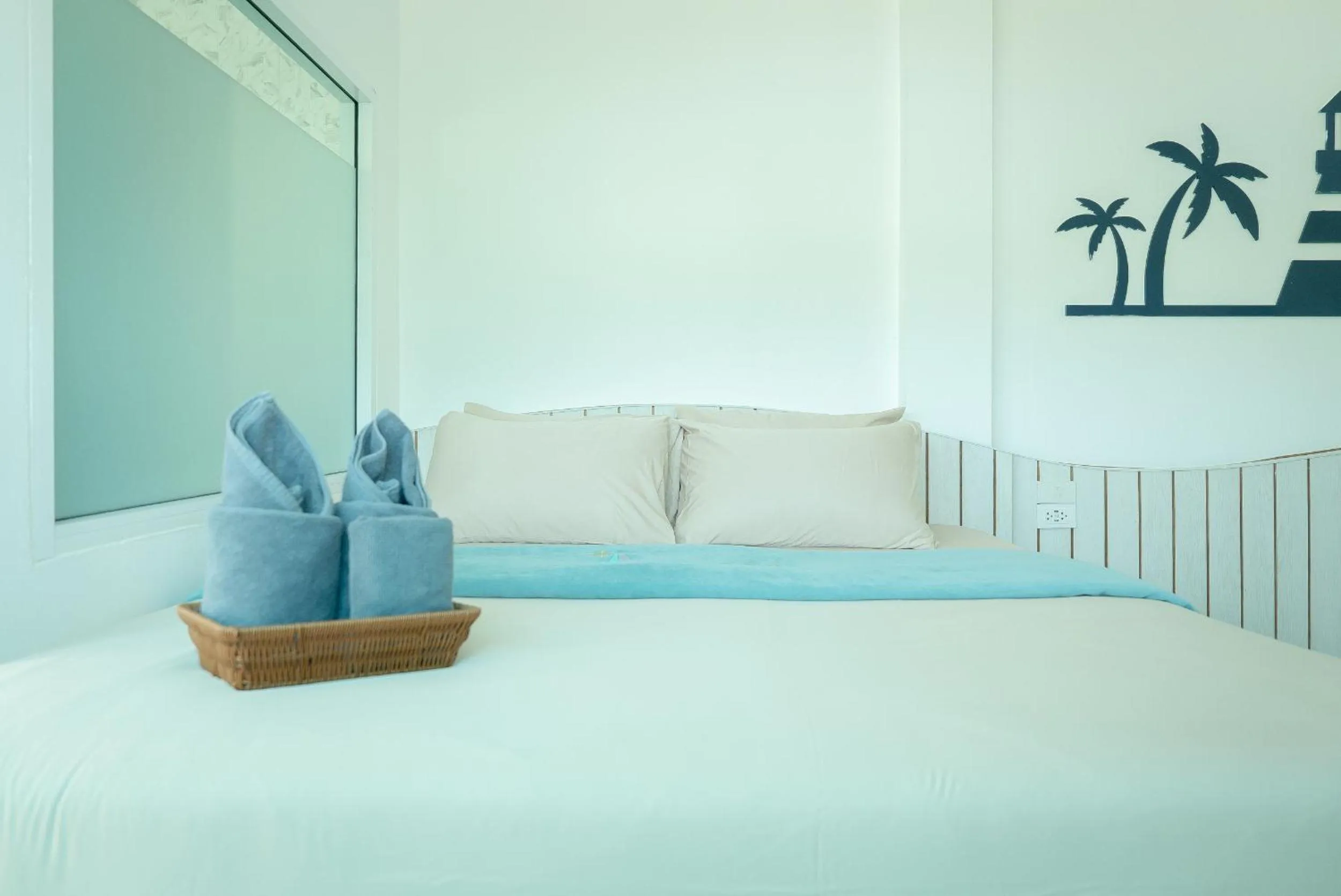 Bedroom, Bed in Baan Sailboat Beach Kohlarn