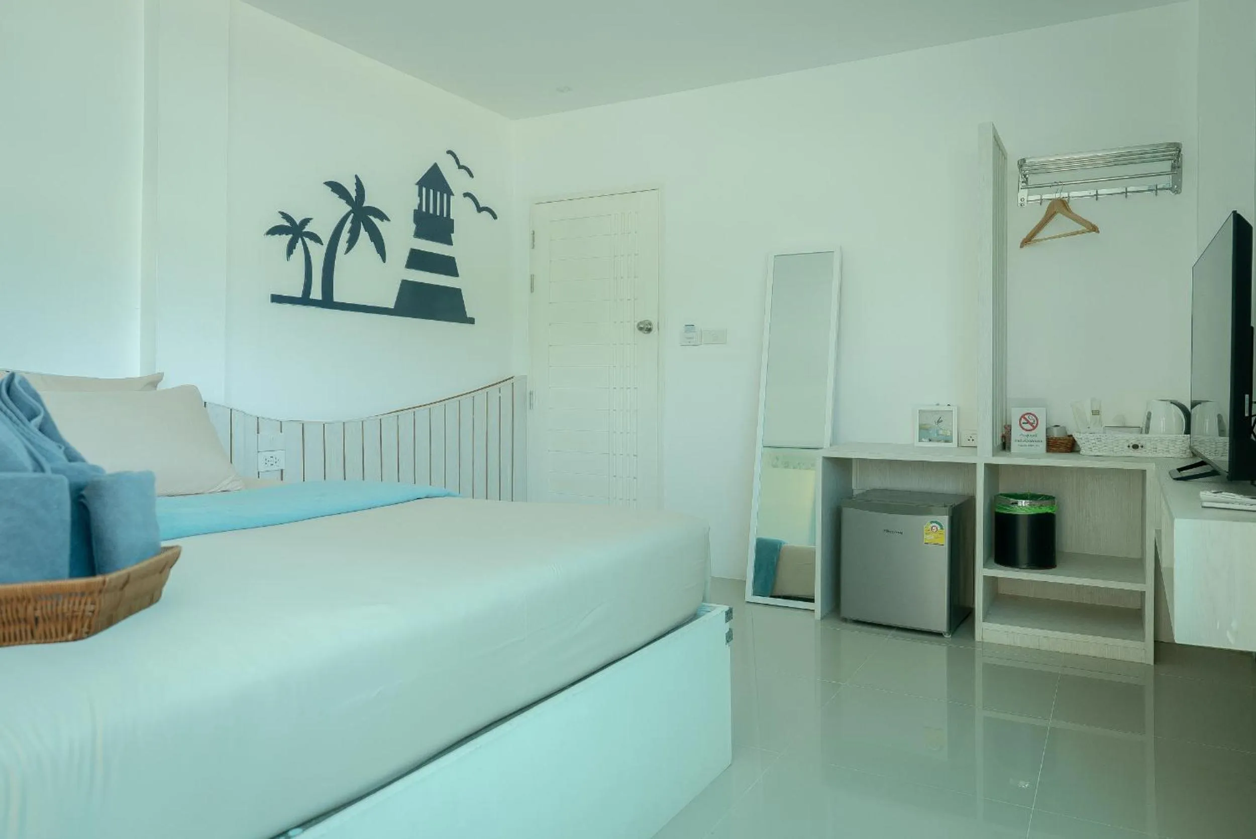 Bedroom, Bed in Baan Sailboat Beach Kohlarn