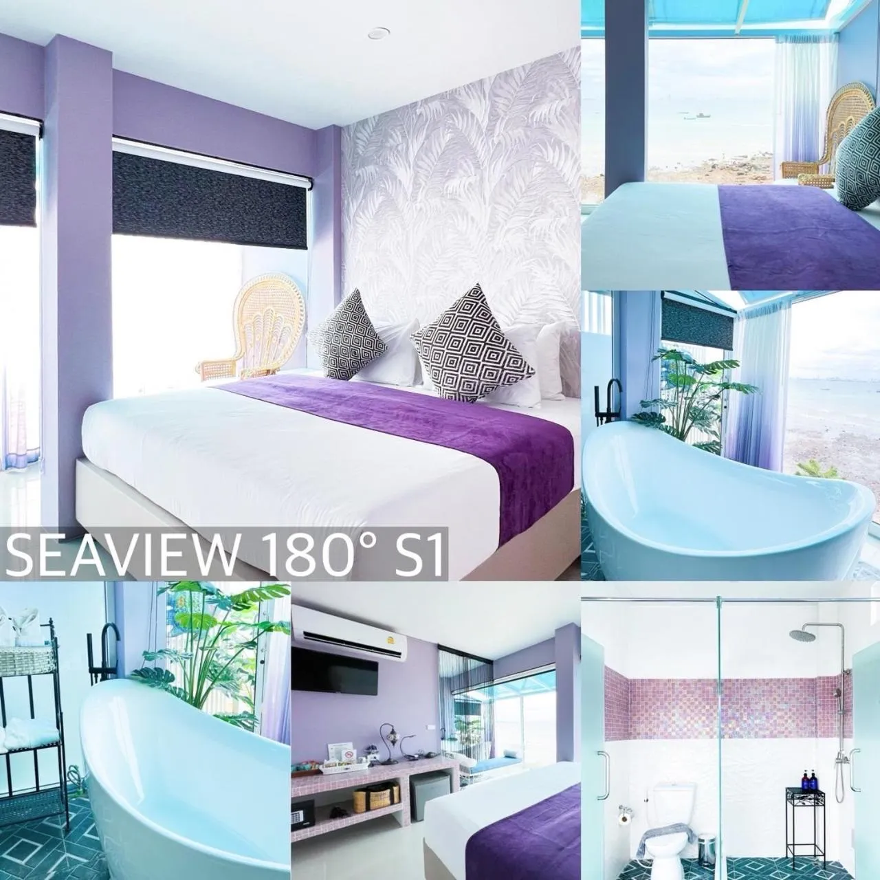 Photo of the whole room, Bed in Baan Sailboat Beach Kohlarn