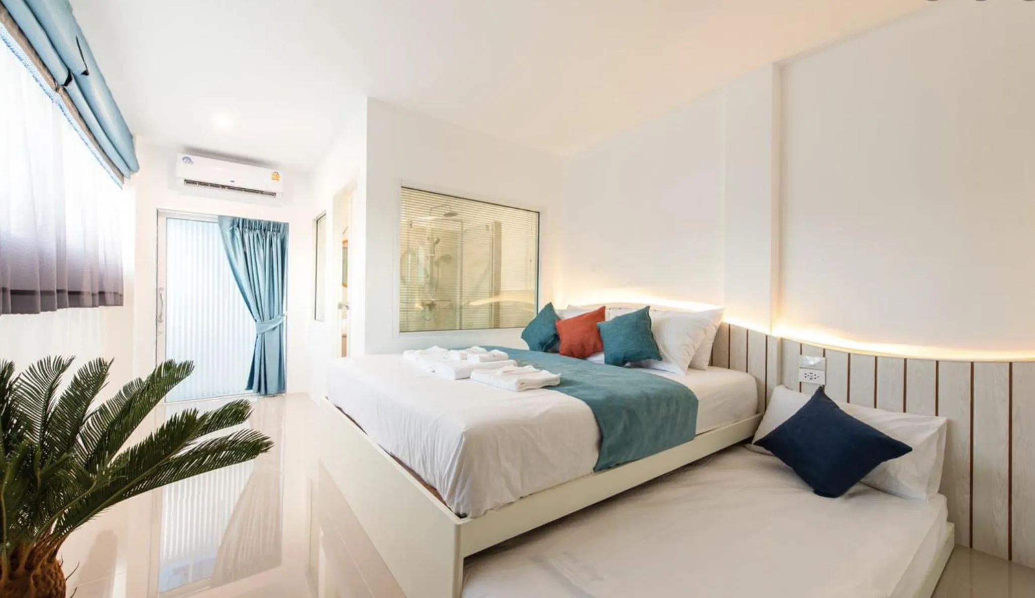 Bed in Baan Sailboat Beach Kohlarn