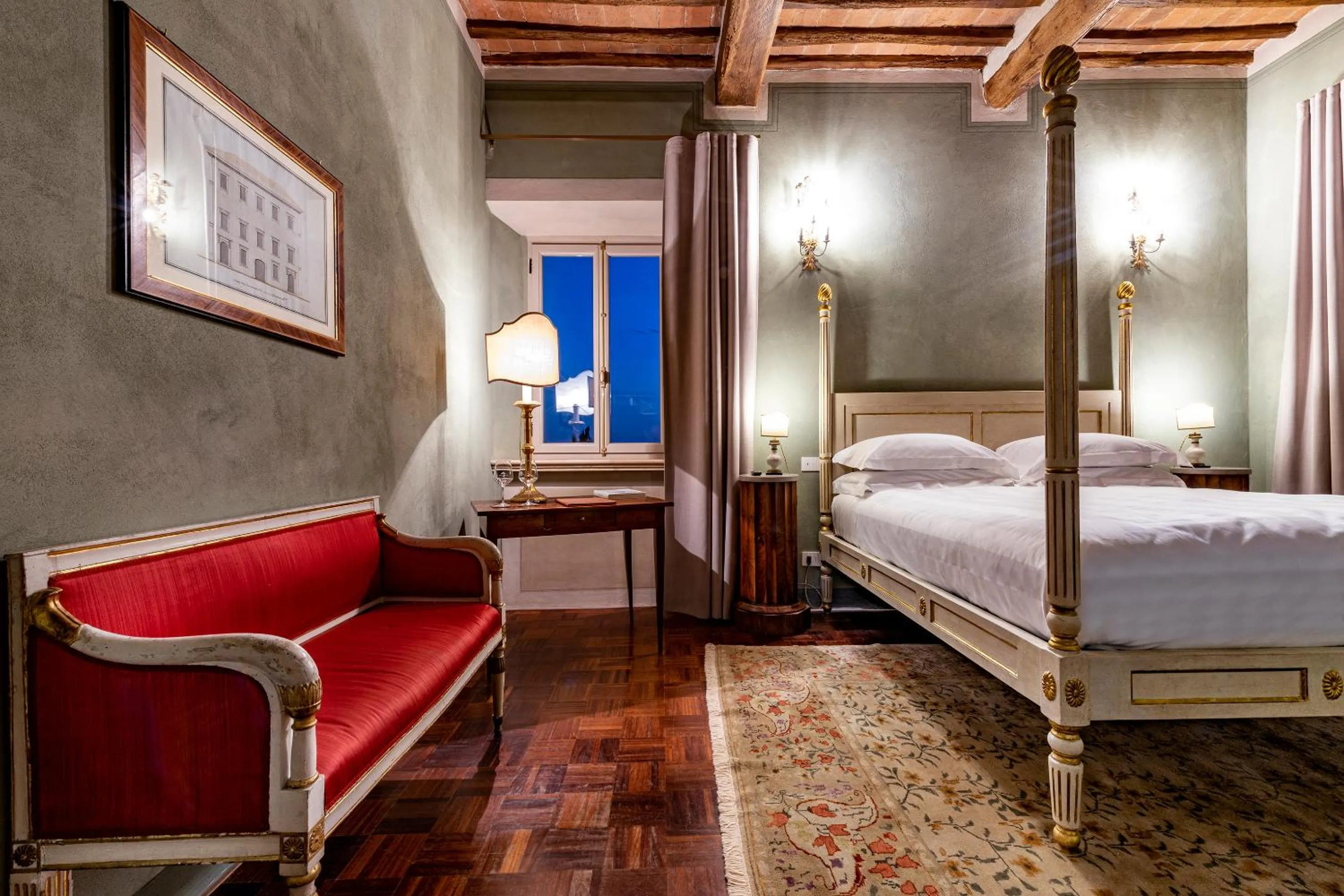Bed in Villa Le Prata - Residenza del Vescovo - Cantina & Relais