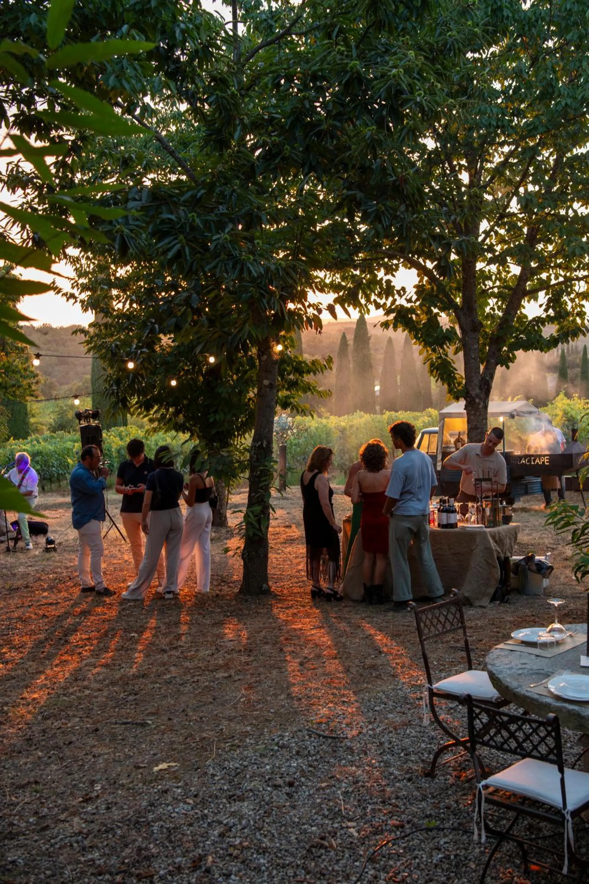 Evening entertainment in Villa Le Prata - Residenza del Vescovo - Cantina & Relais