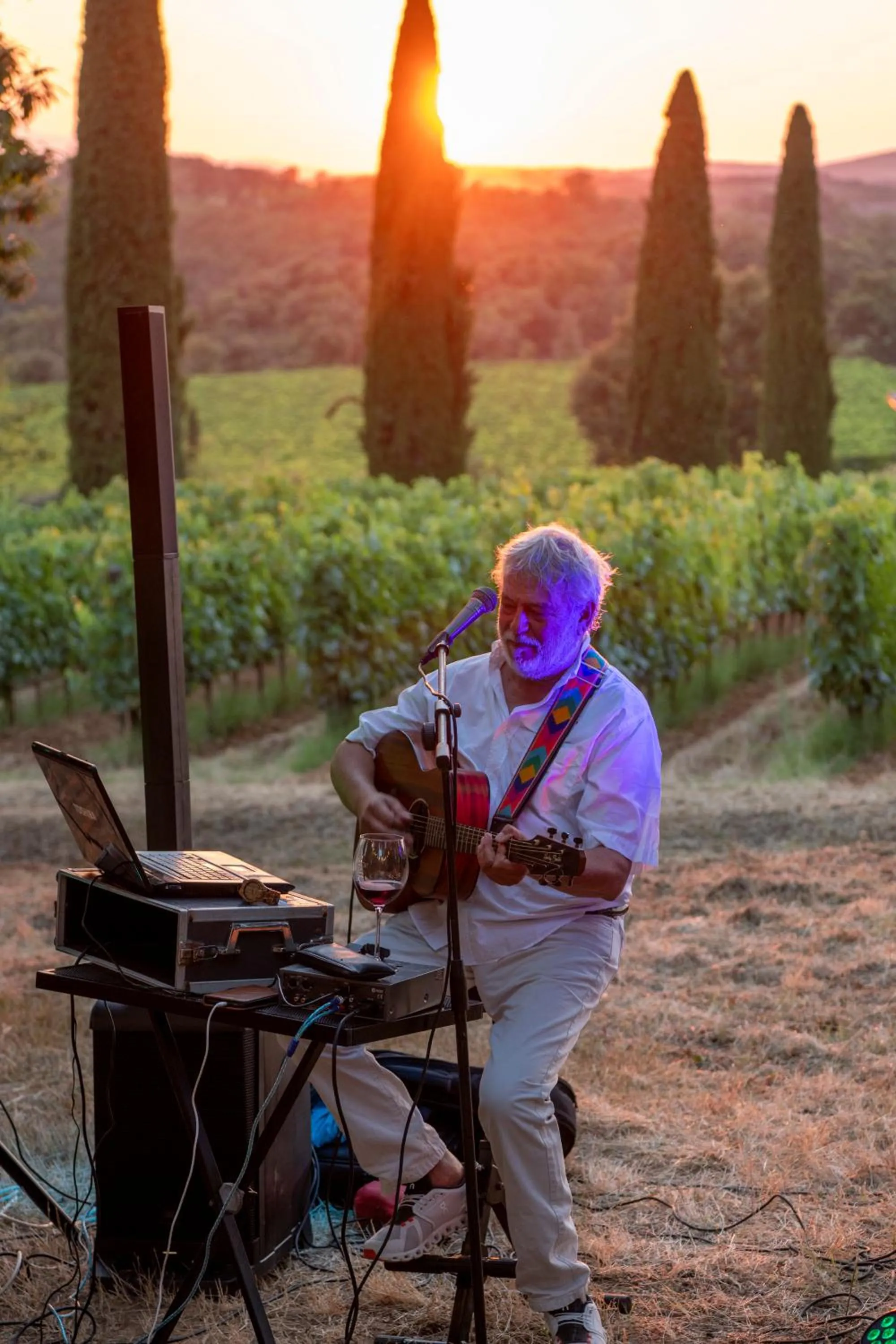 Evening entertainment in Villa Le Prata - Residenza del Vescovo - Cantina & Relais