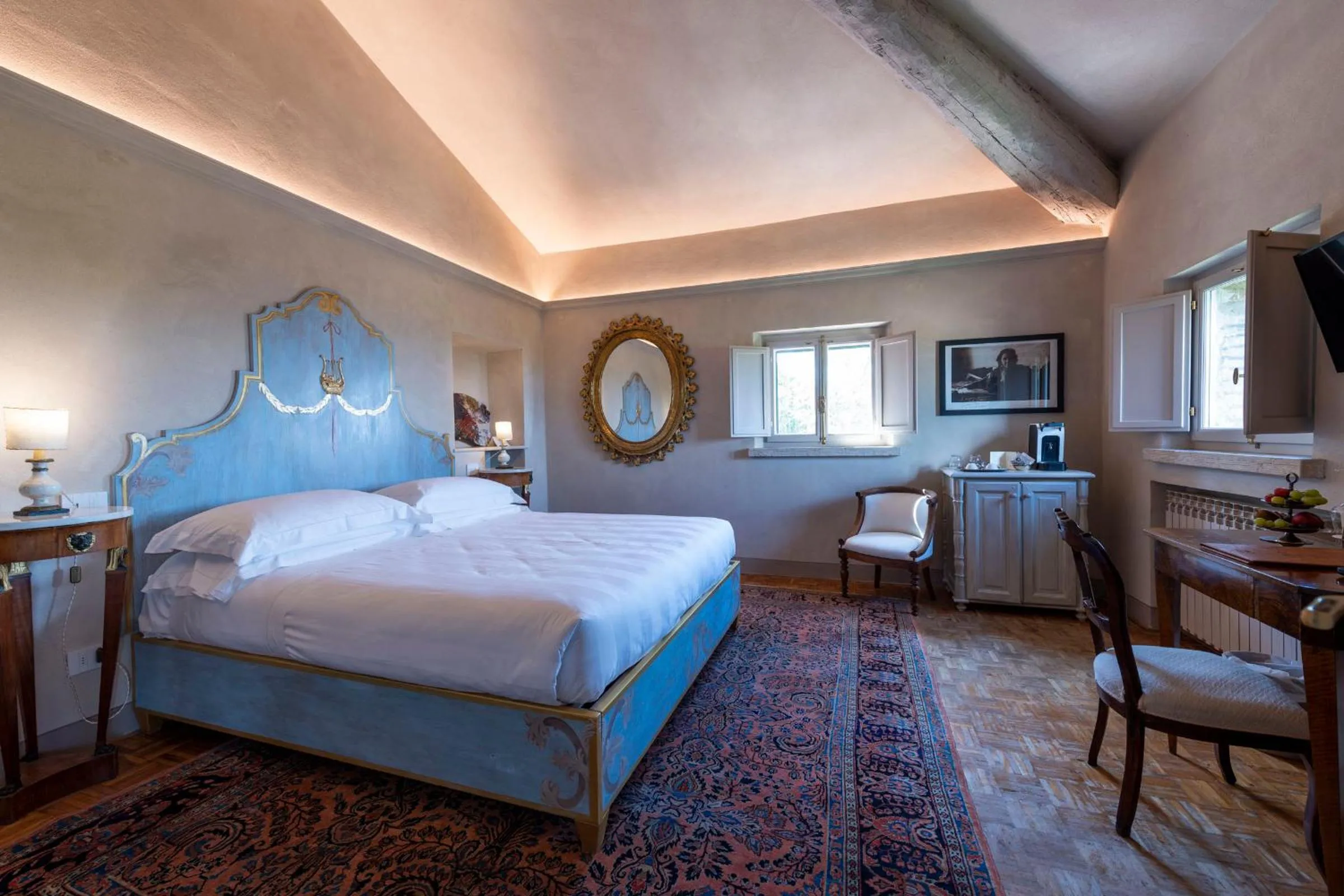 Bed in Villa Le Prata - Residenza del Vescovo - Cantina & Relais