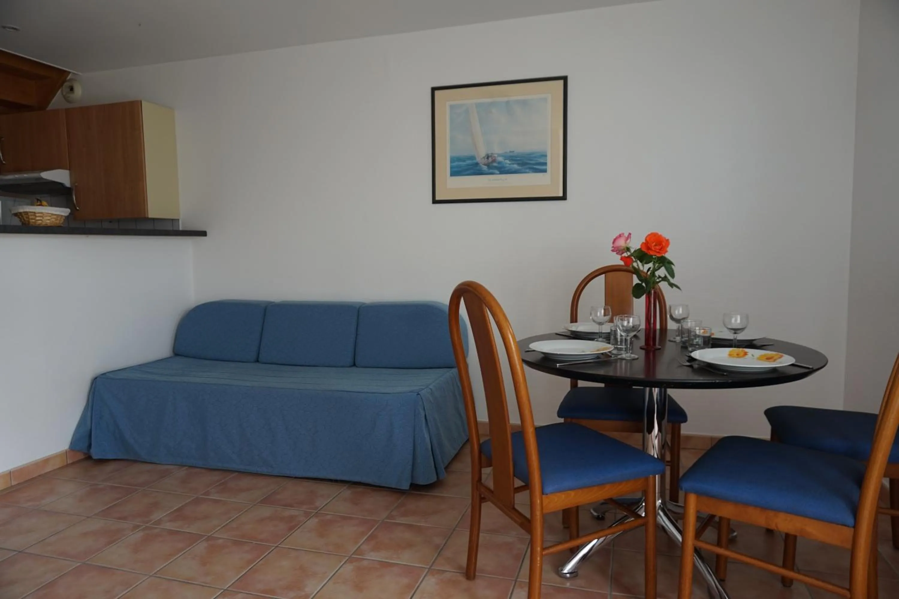 Living room in Appartement La Rochelle