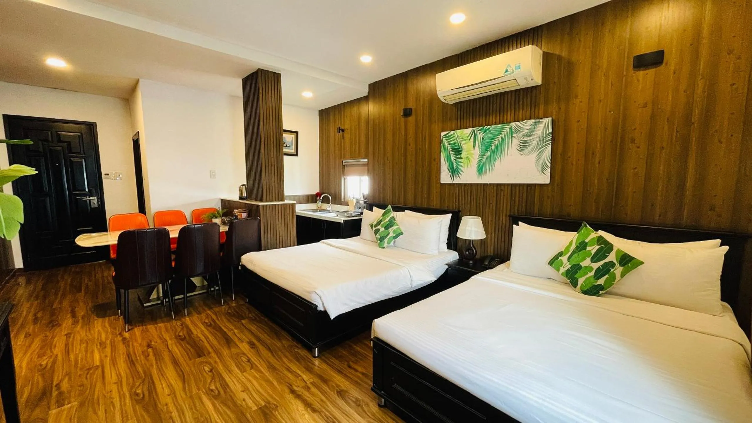Bed in Rosa May Hotel