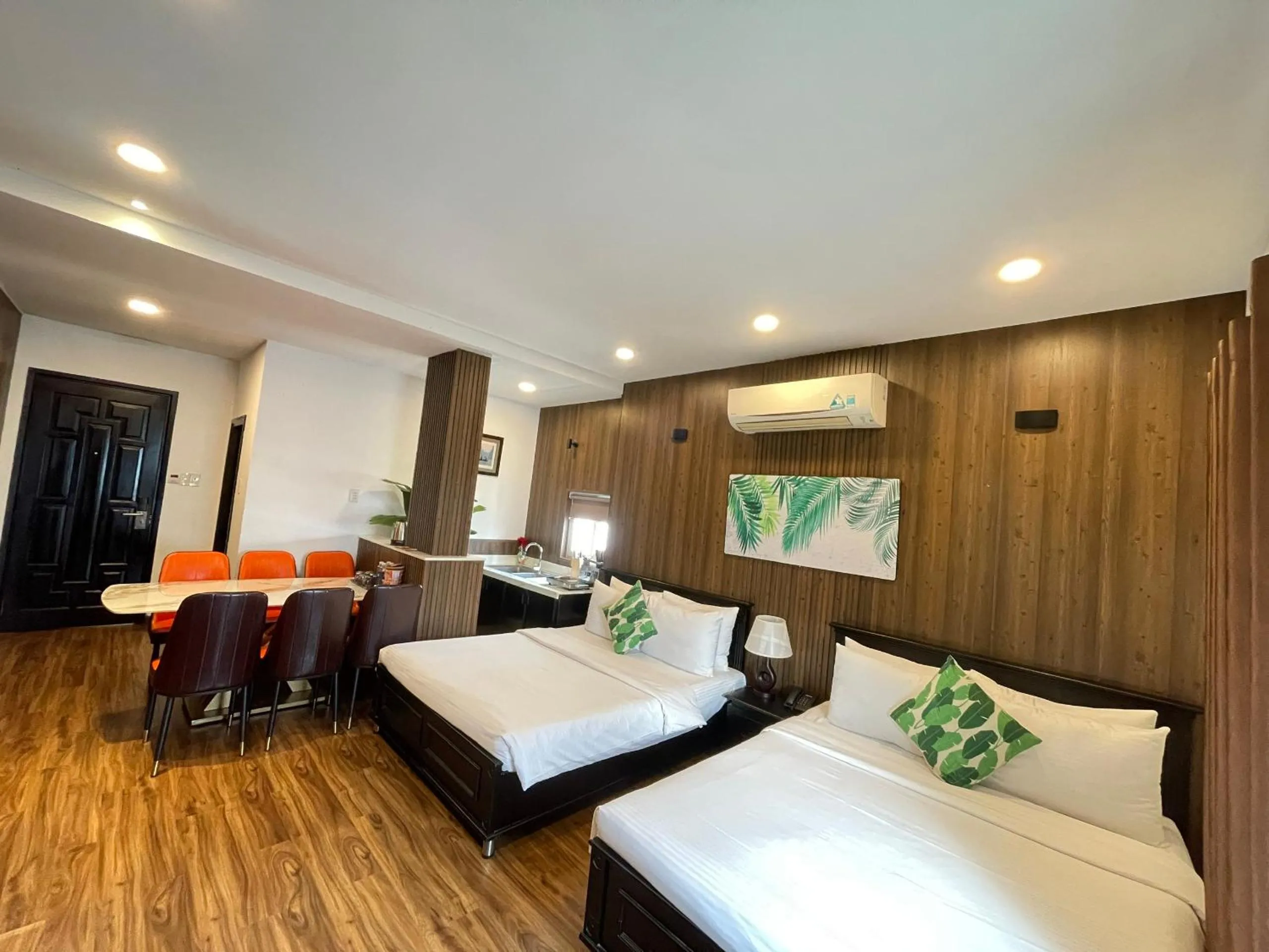 Bed in Rosa May Hotel