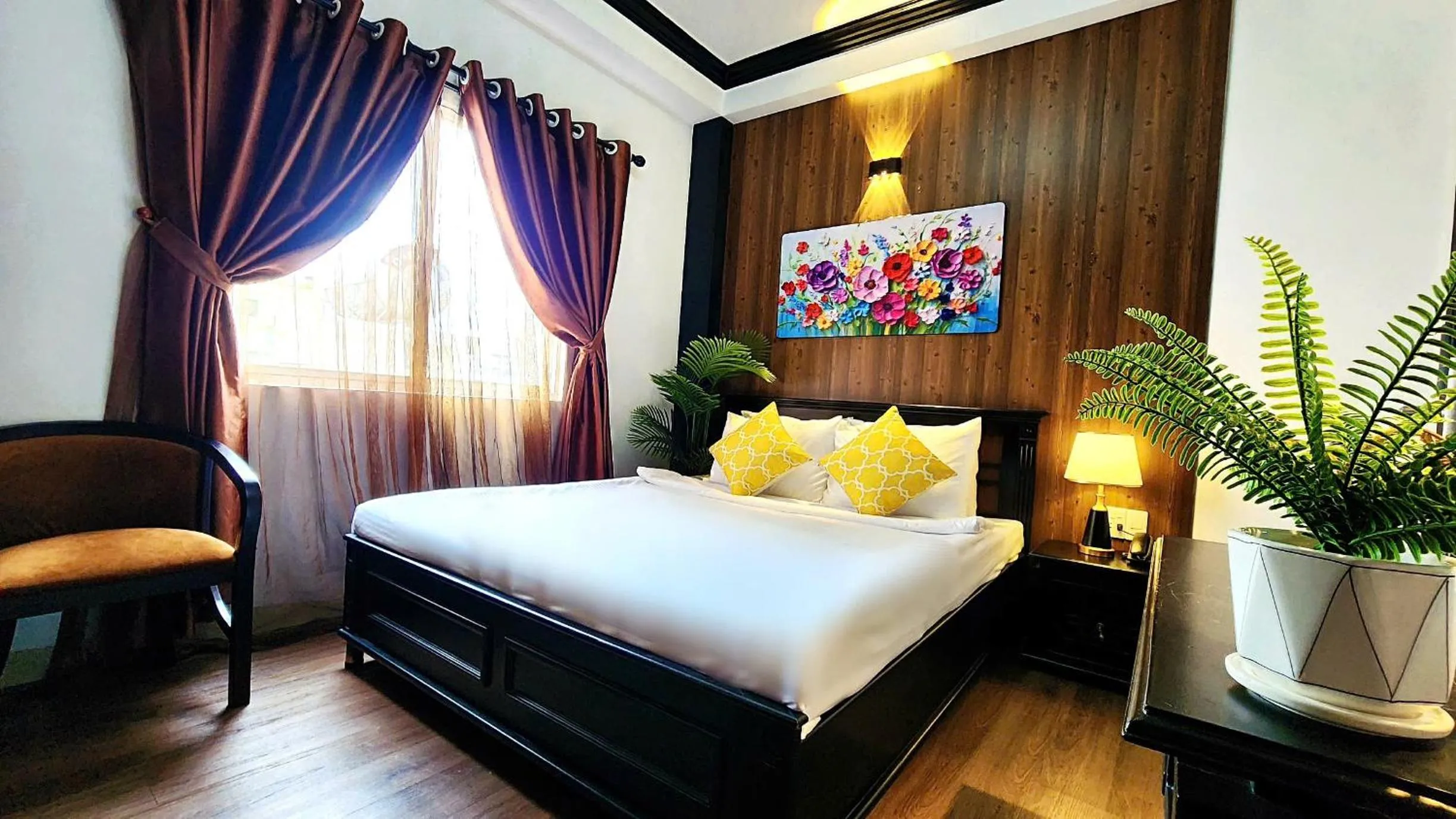 Bedroom, Bed in Rosa May Hotel