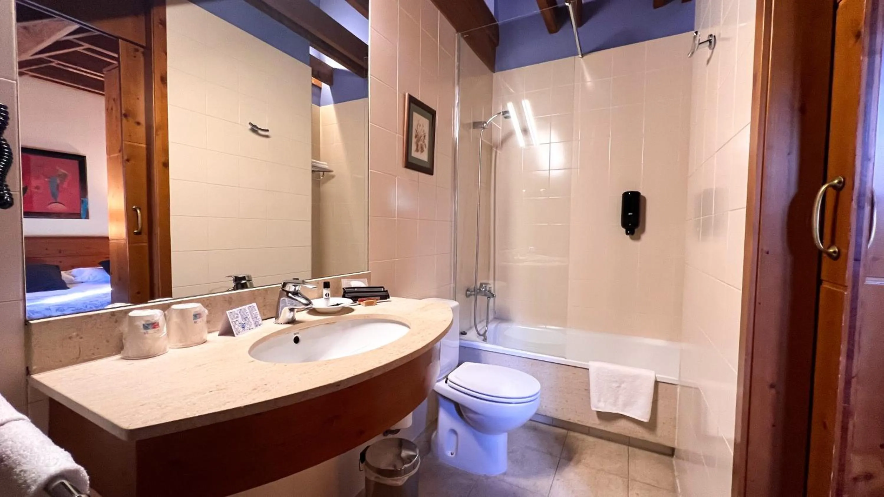 Shower in Hotel Riberies & Spa by RdA Hotels