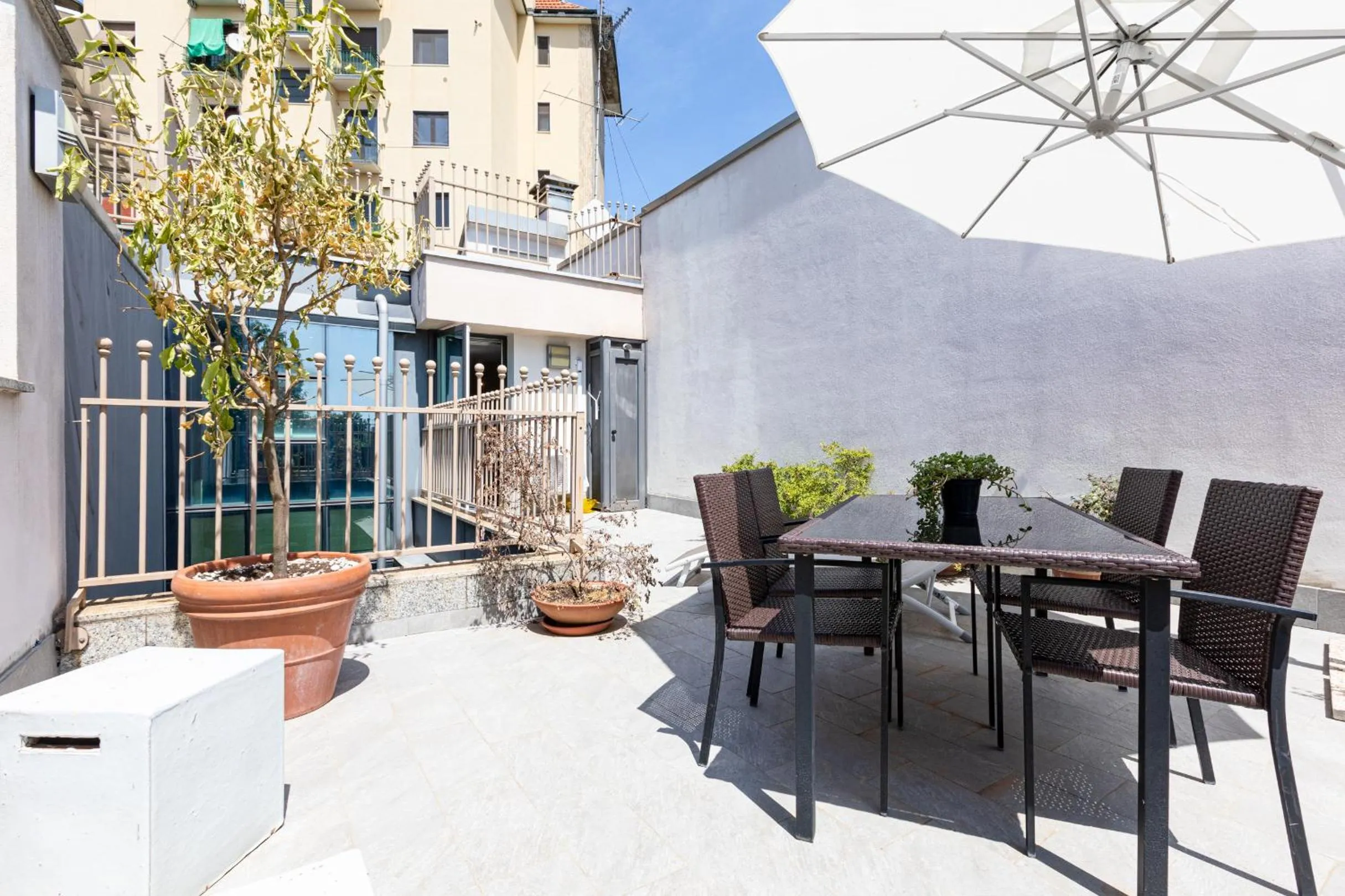 Balcony/Terrace in B&b Too Cute 2b Str8