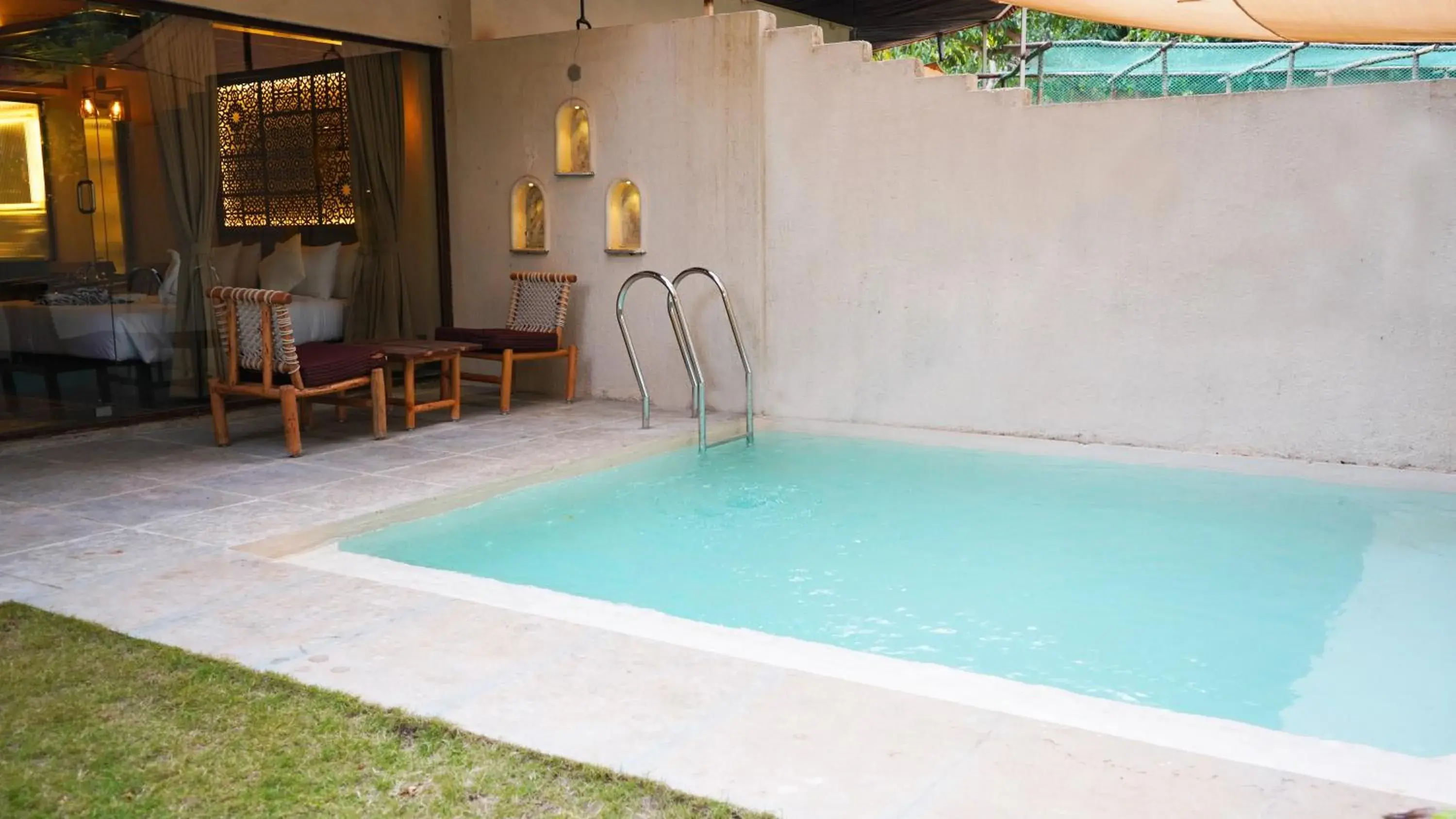 Pool view in Avhyay Resort Pool view in Avhyay Resort