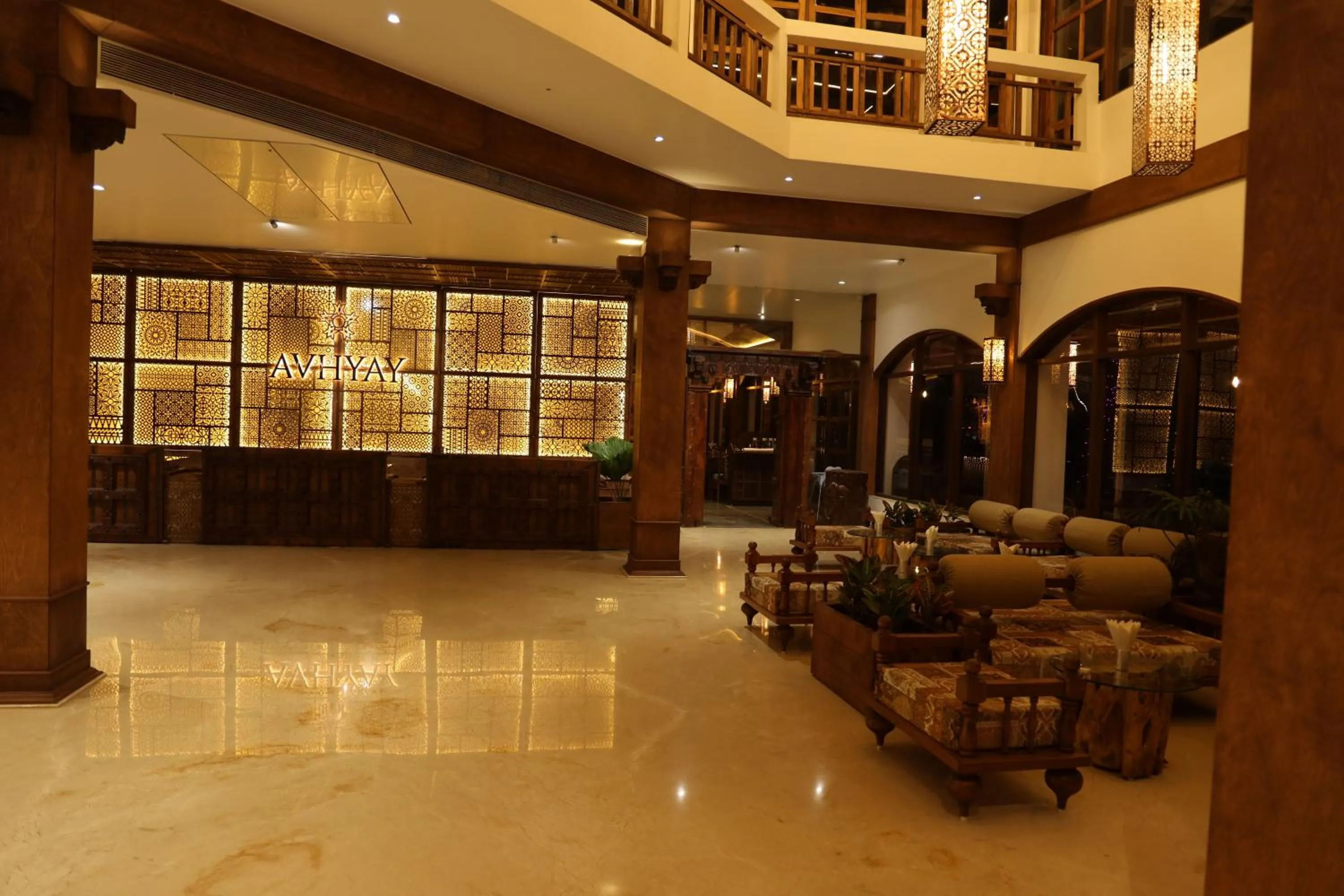 Property building in Avhyay Resort