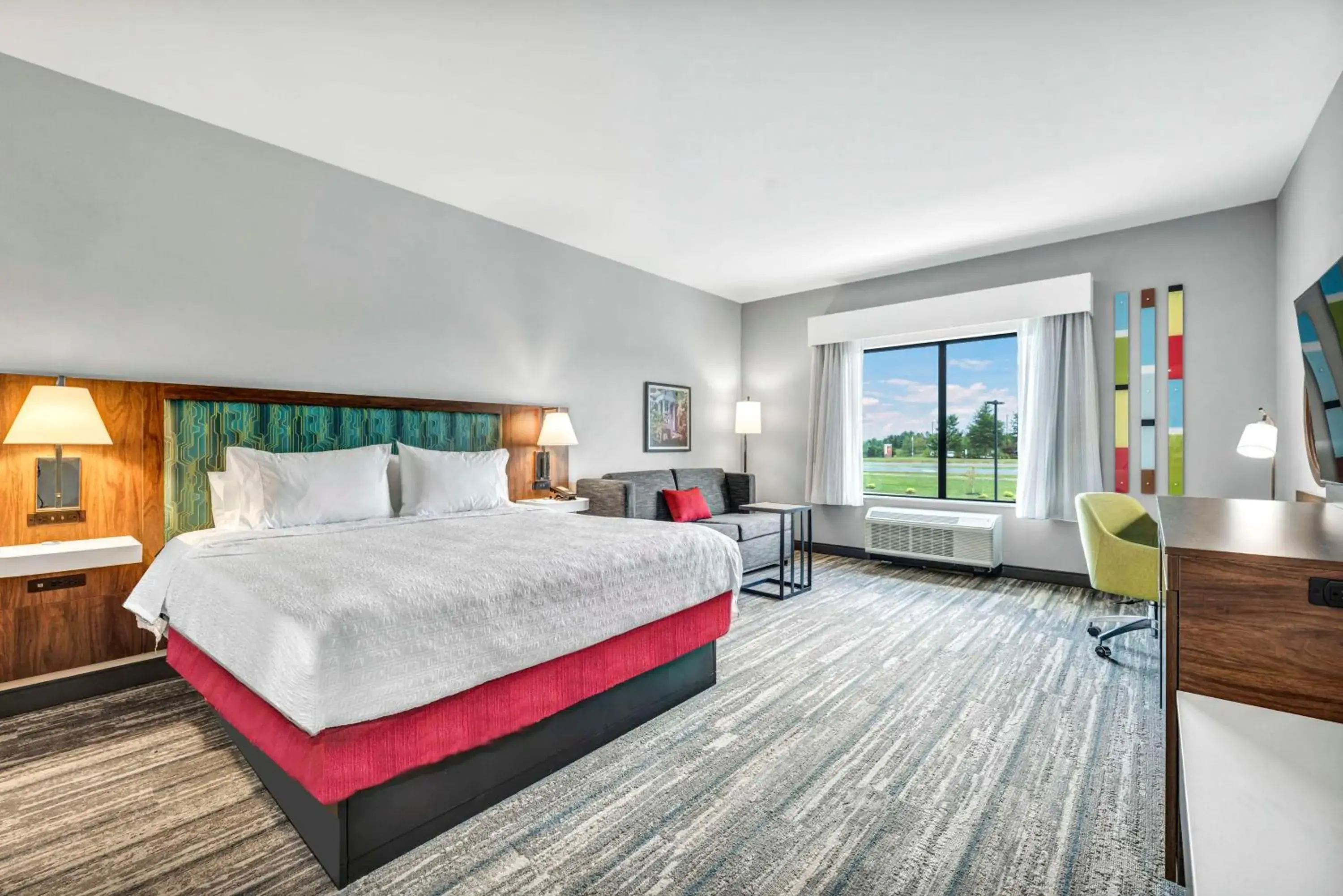 King Room with Sofa Bed in Hampton Inn Zion Crossroads Gordonsville King Room with Sofa Bed in Hampton Inn Zion Crossroads Gordonsville