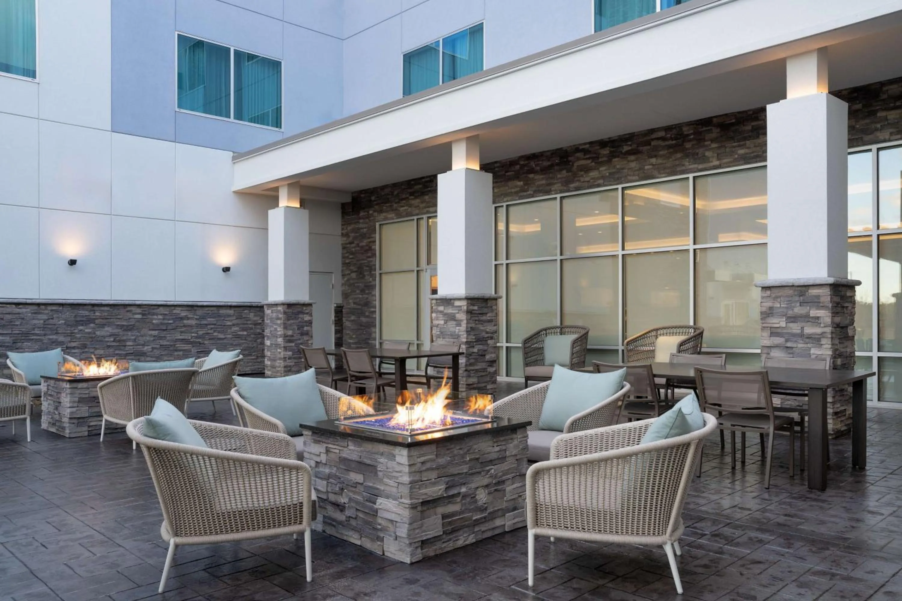 Patio in Homewood Suites By Hilton Goldsboro