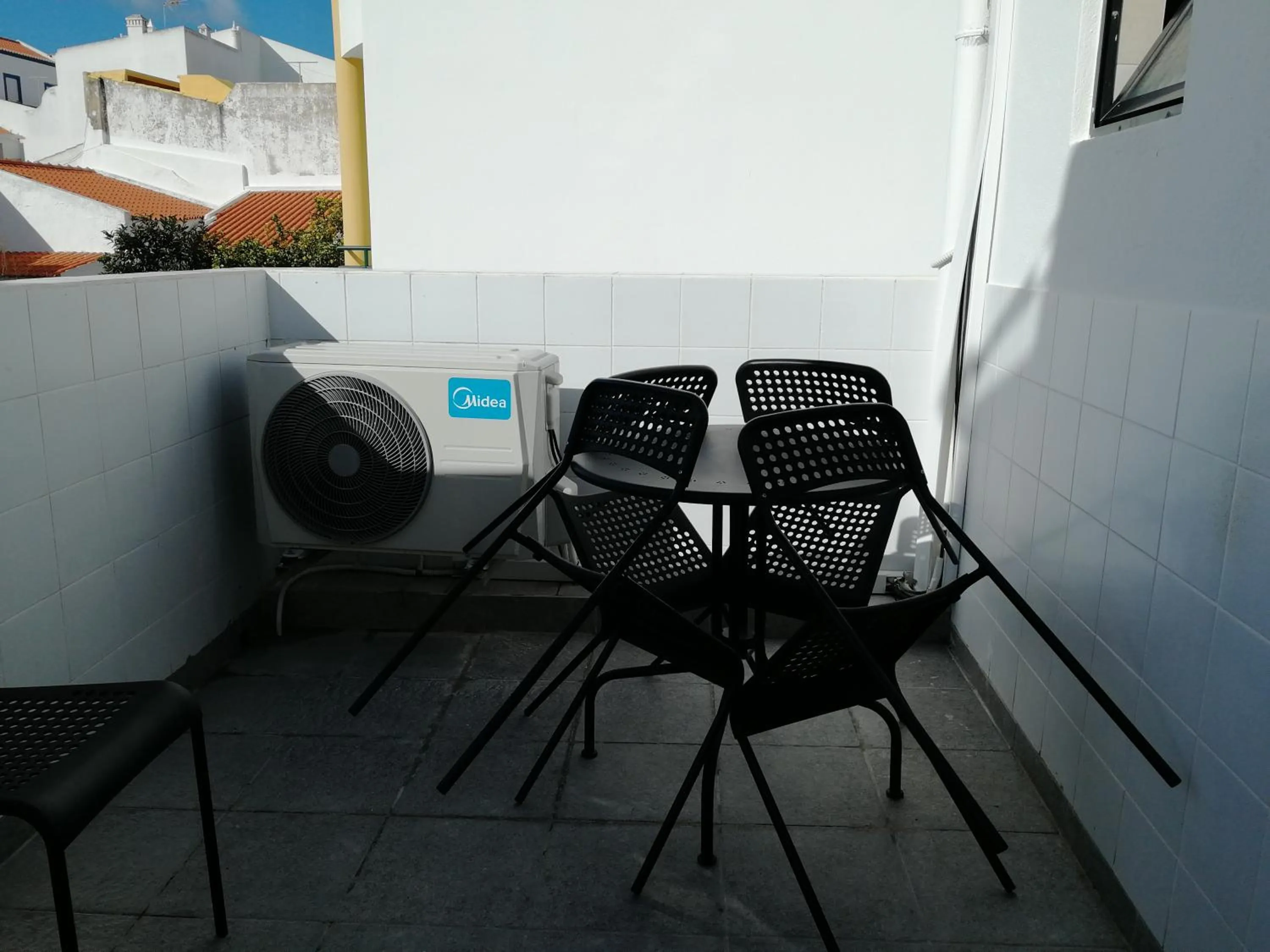 Seating area in Lagos City Center Guest House & Hostel