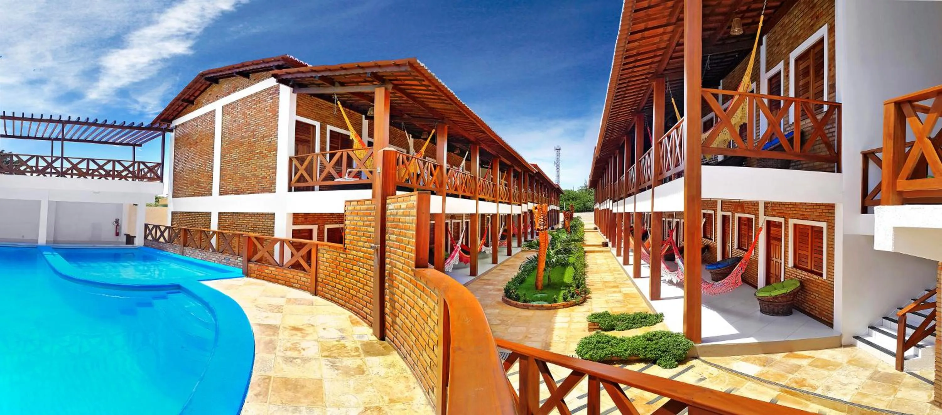 Garden view in Hotel Jeri