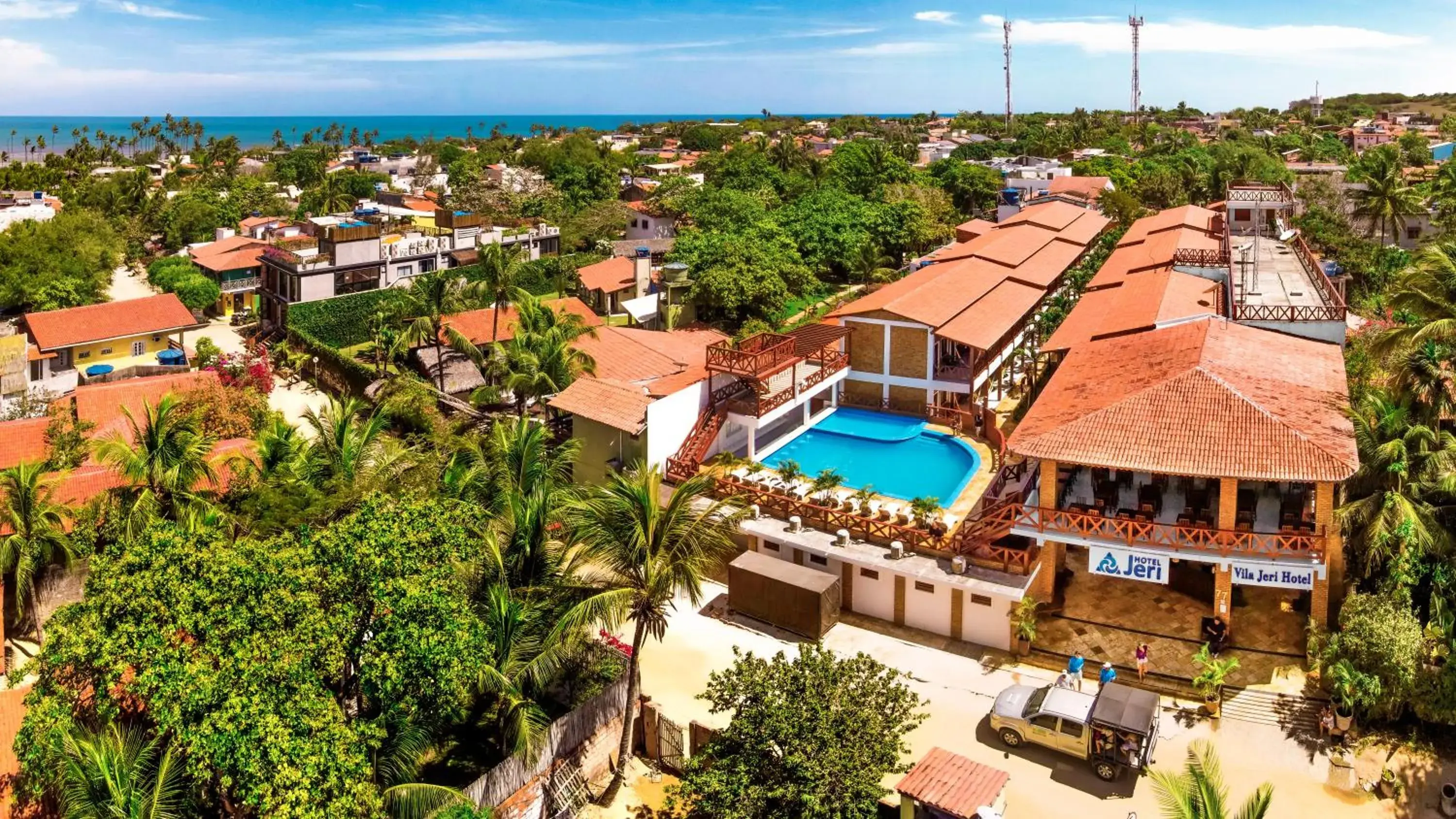 Property building in Hotel Jeri Property building in Hotel Jeri