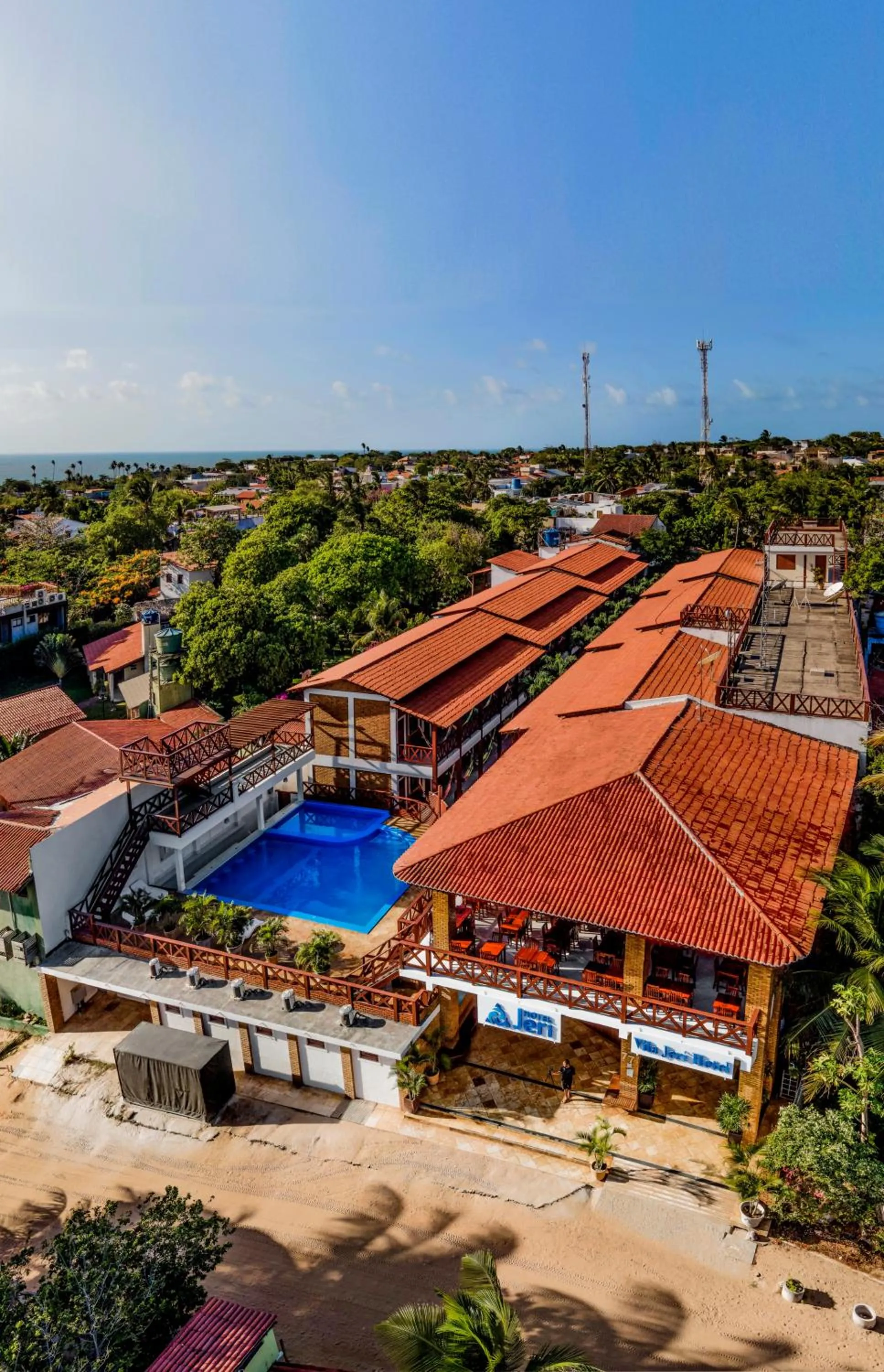 Bird's eye view in Hotel Jeri