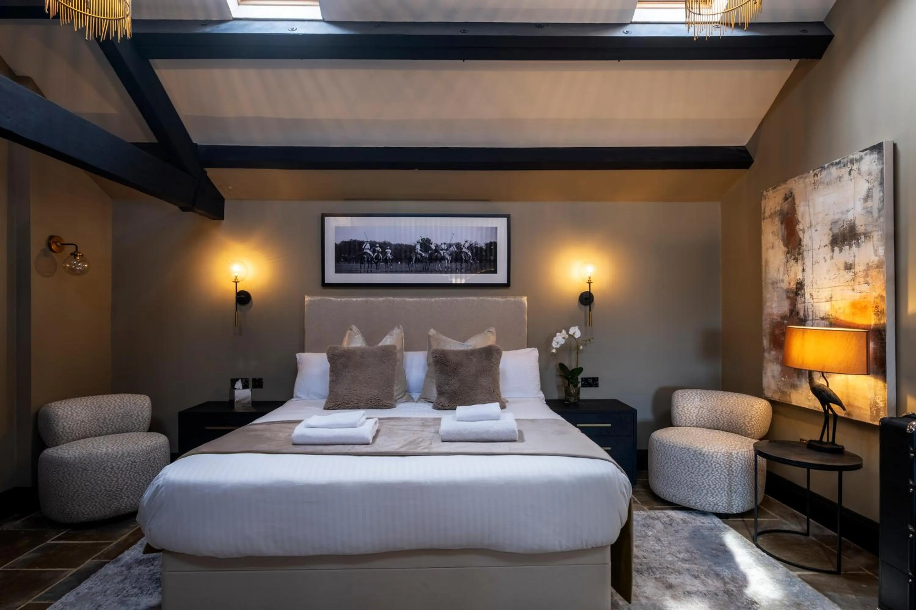 Bed in Derwent Manor Boutique Hotel