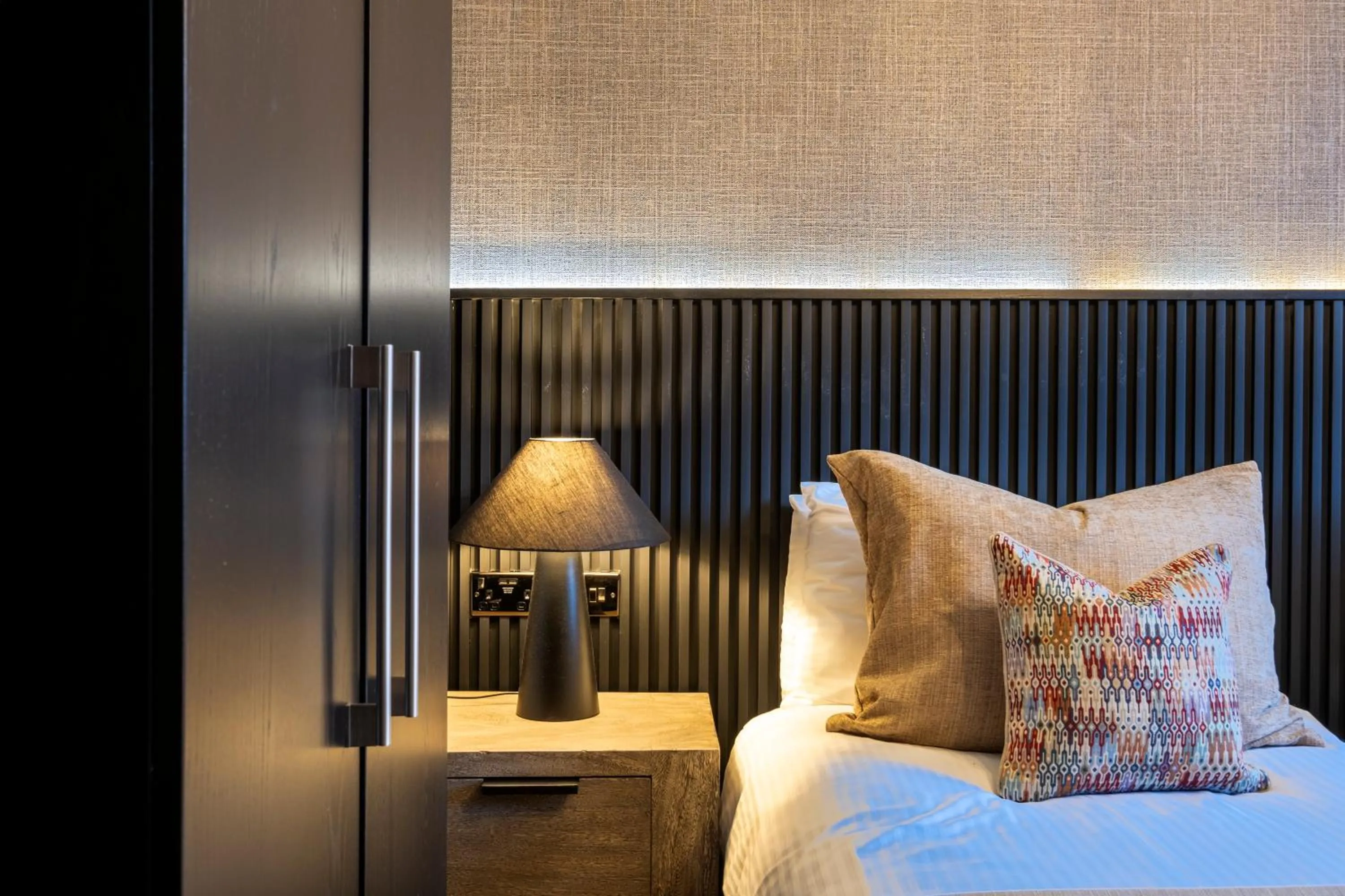 Bed in Derwent Manor Boutique Hotel