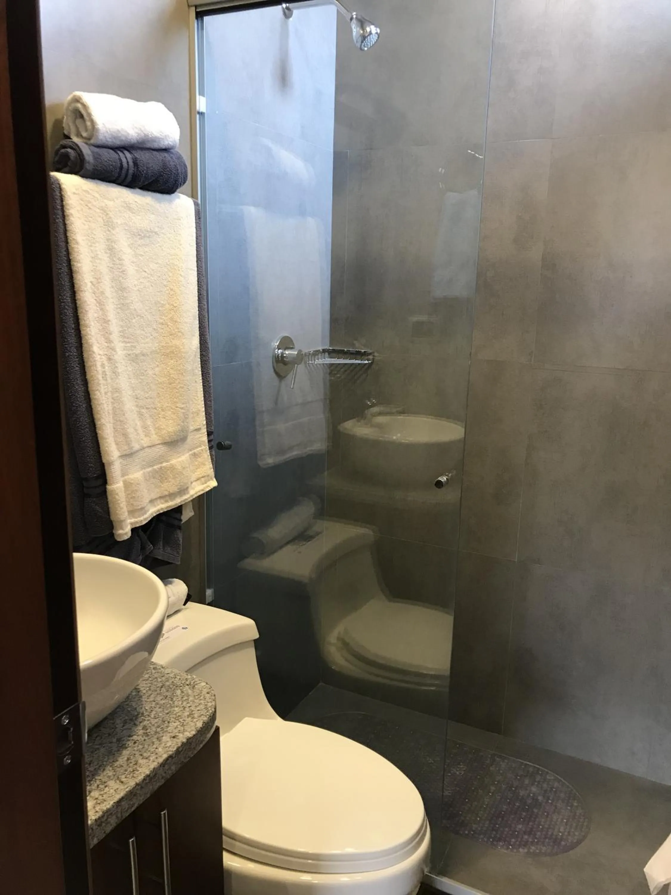 Shower in Hotel Terra Sur Cuenca