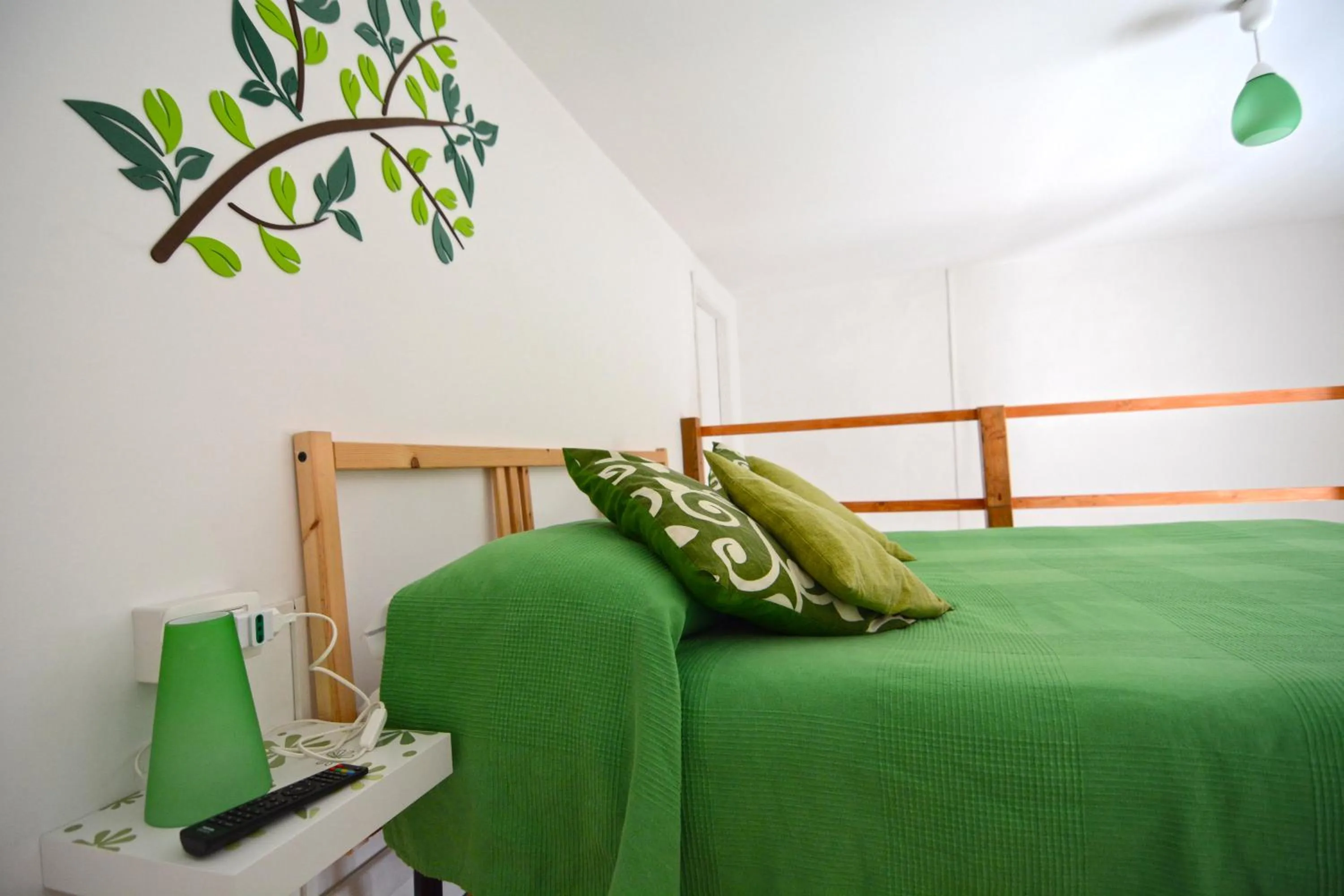 Decorative detail, Bed in B&B Tecla