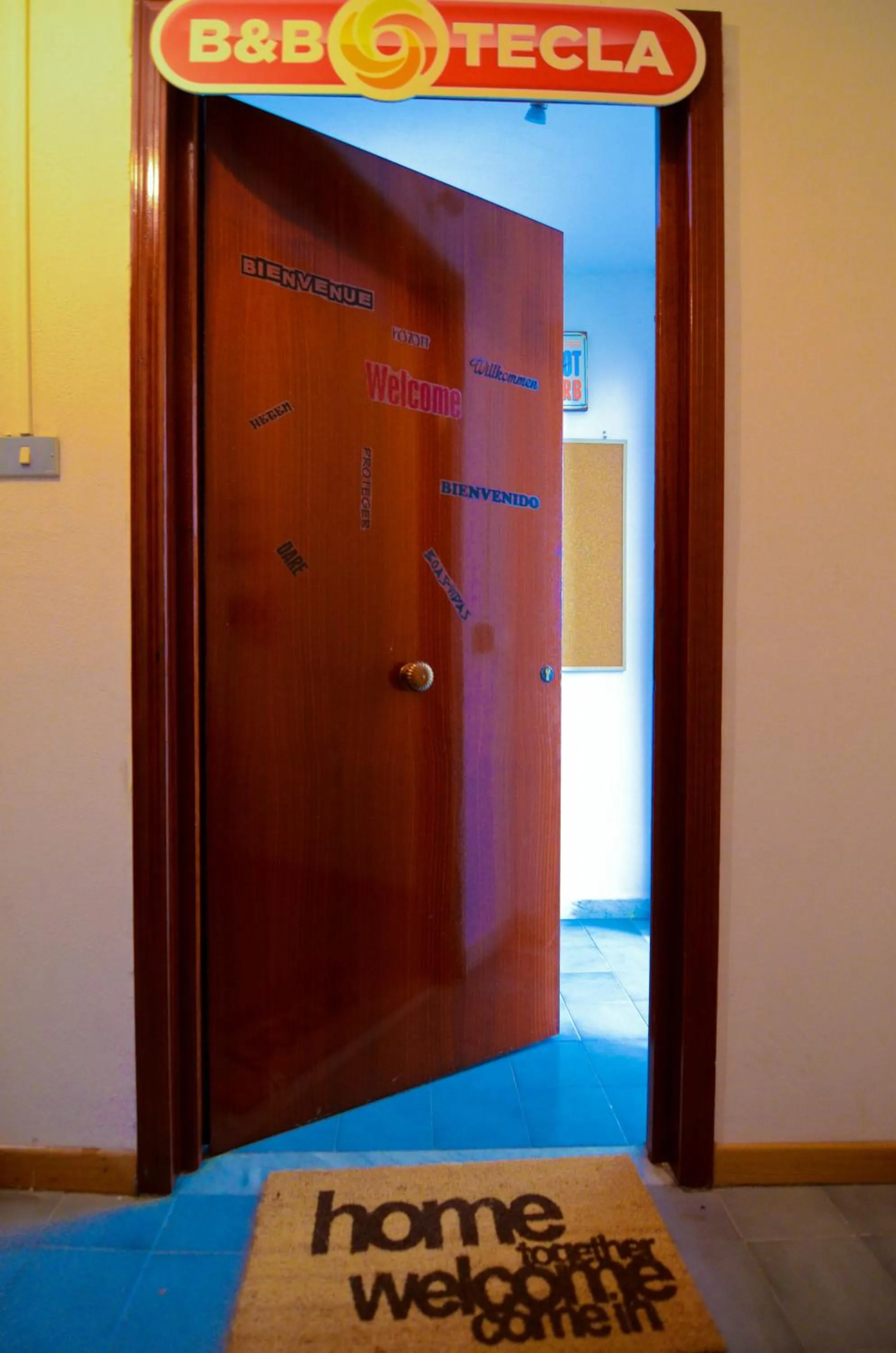 Facade/entrance in B&B Tecla