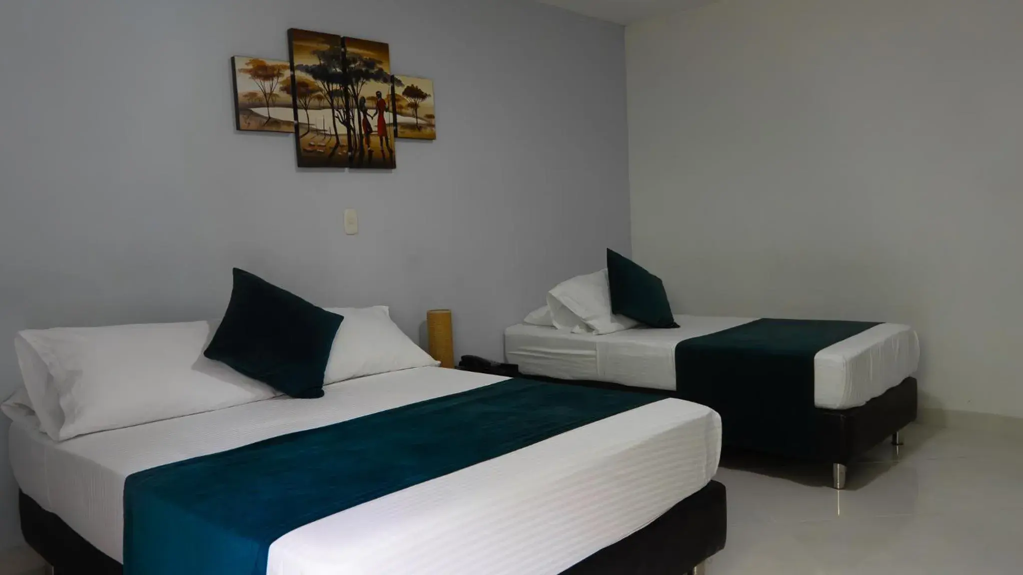 Triple Room in Hotel Campestre Santa Catalina Triple Room in Hotel Campestre Santa Catalina