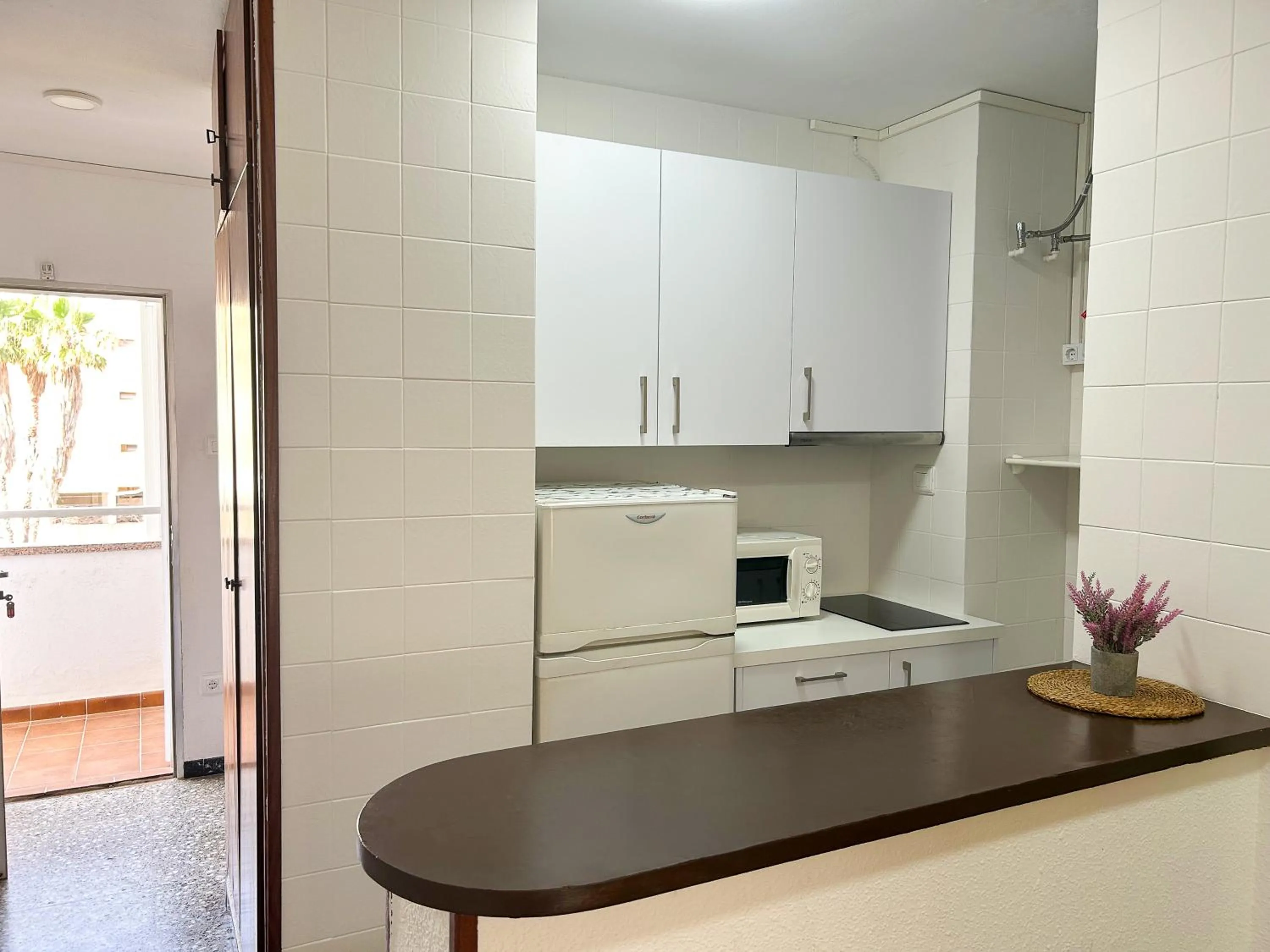 kitchen in Apartamentos Voramar Peñíscola 3000