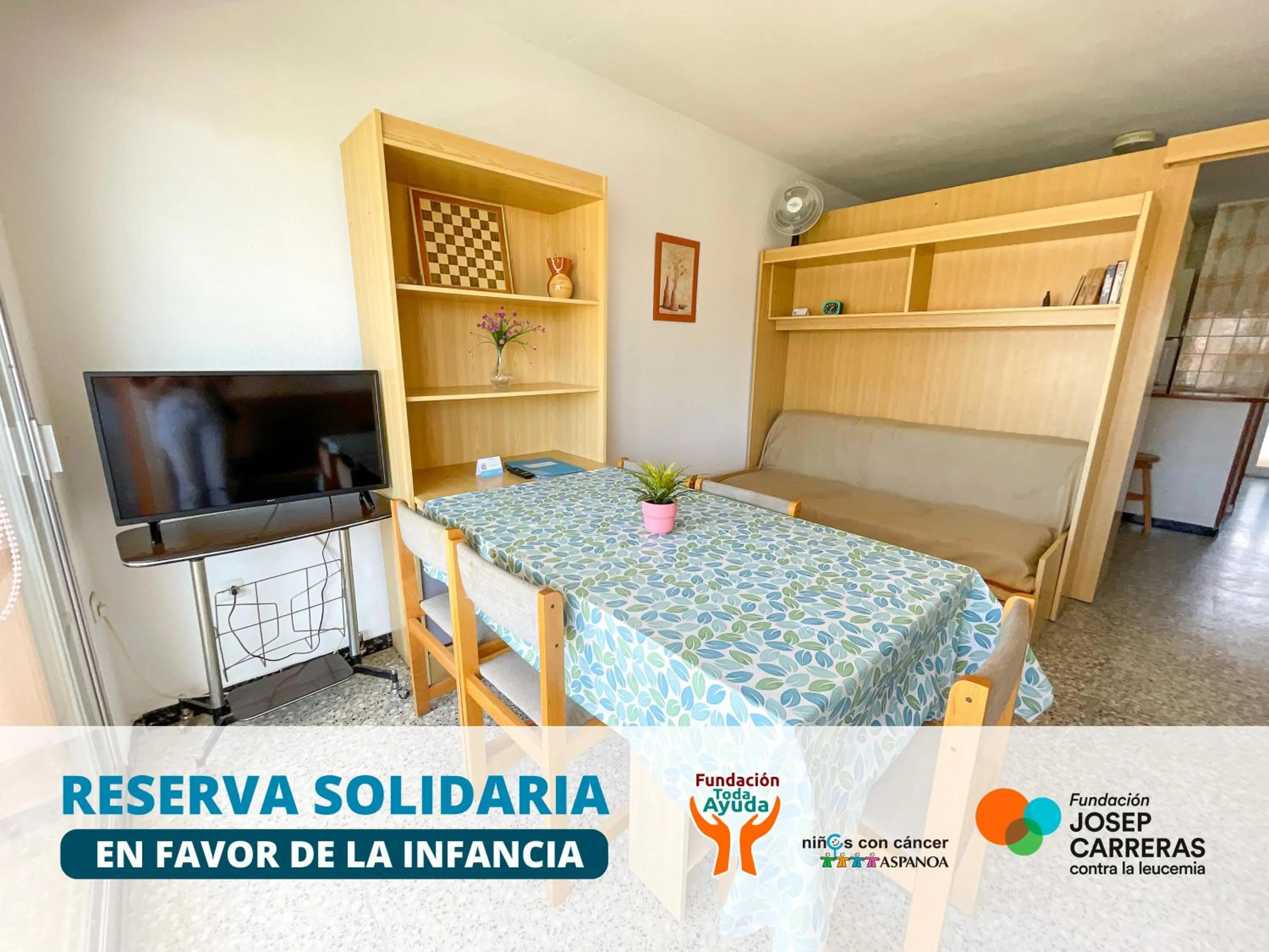 Living room in Apartamentos Voramar Peñíscola 3000