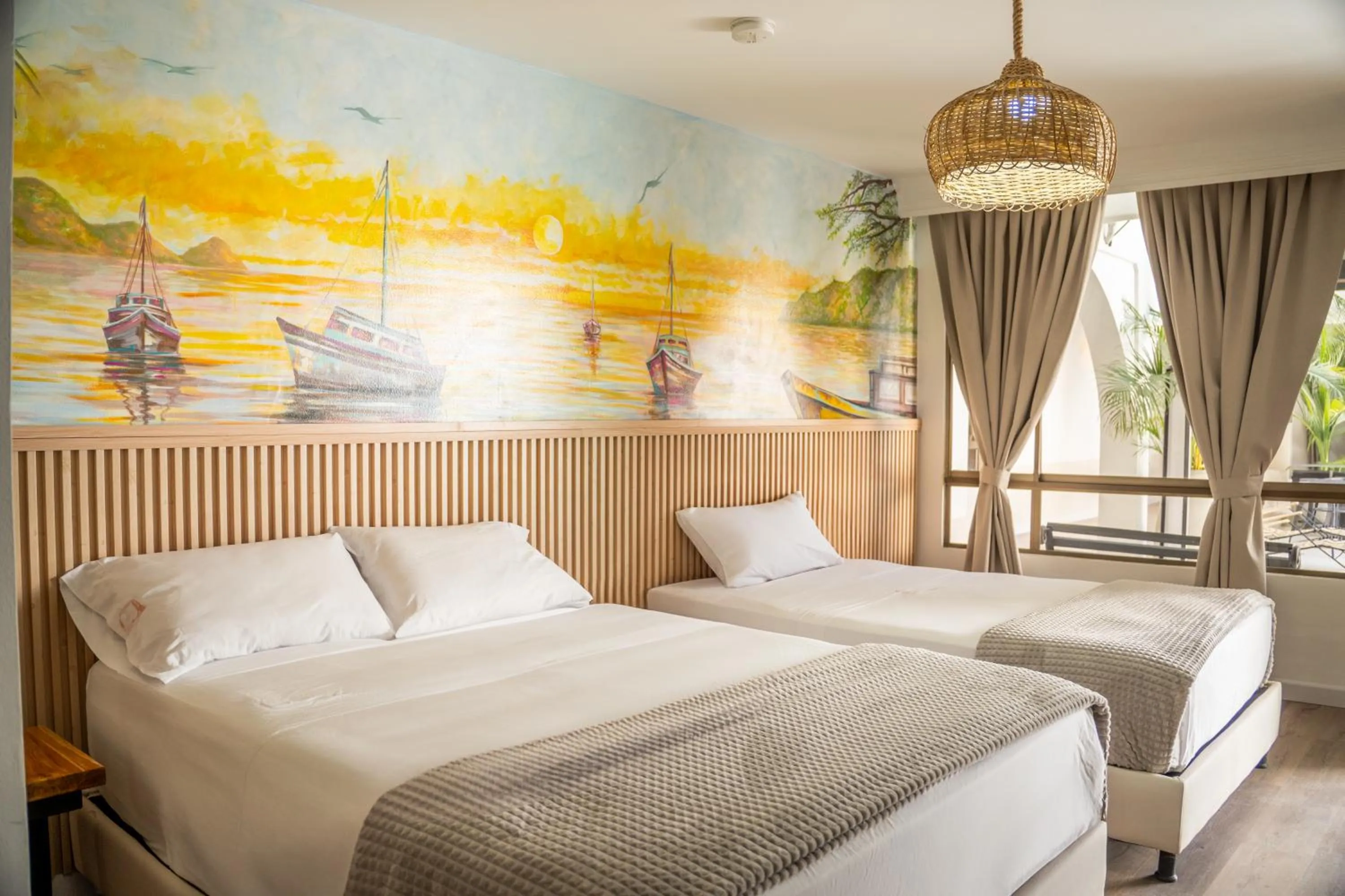 Photo of the whole room, Bed in Casana Rosa Hotel