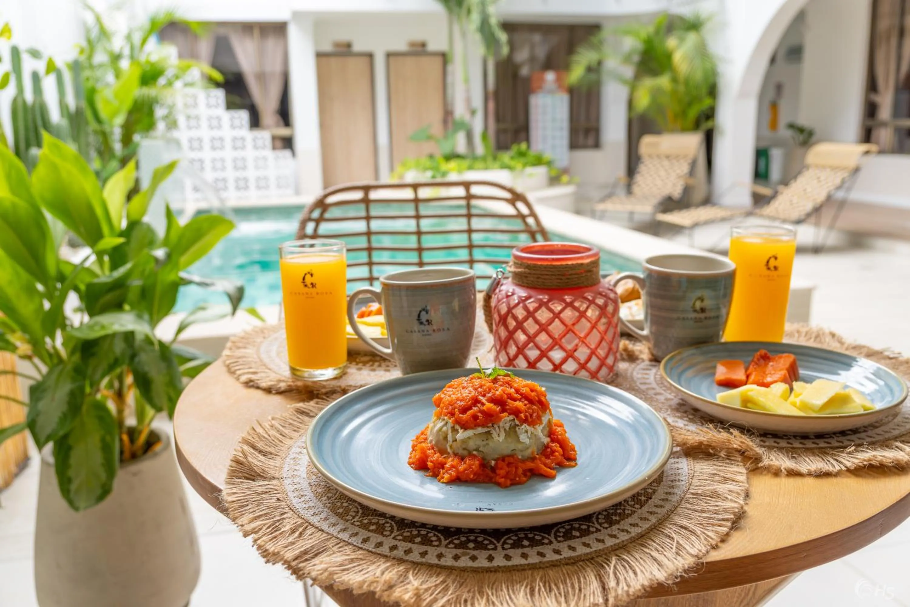 Breakfast in Casana Rosa Hotel