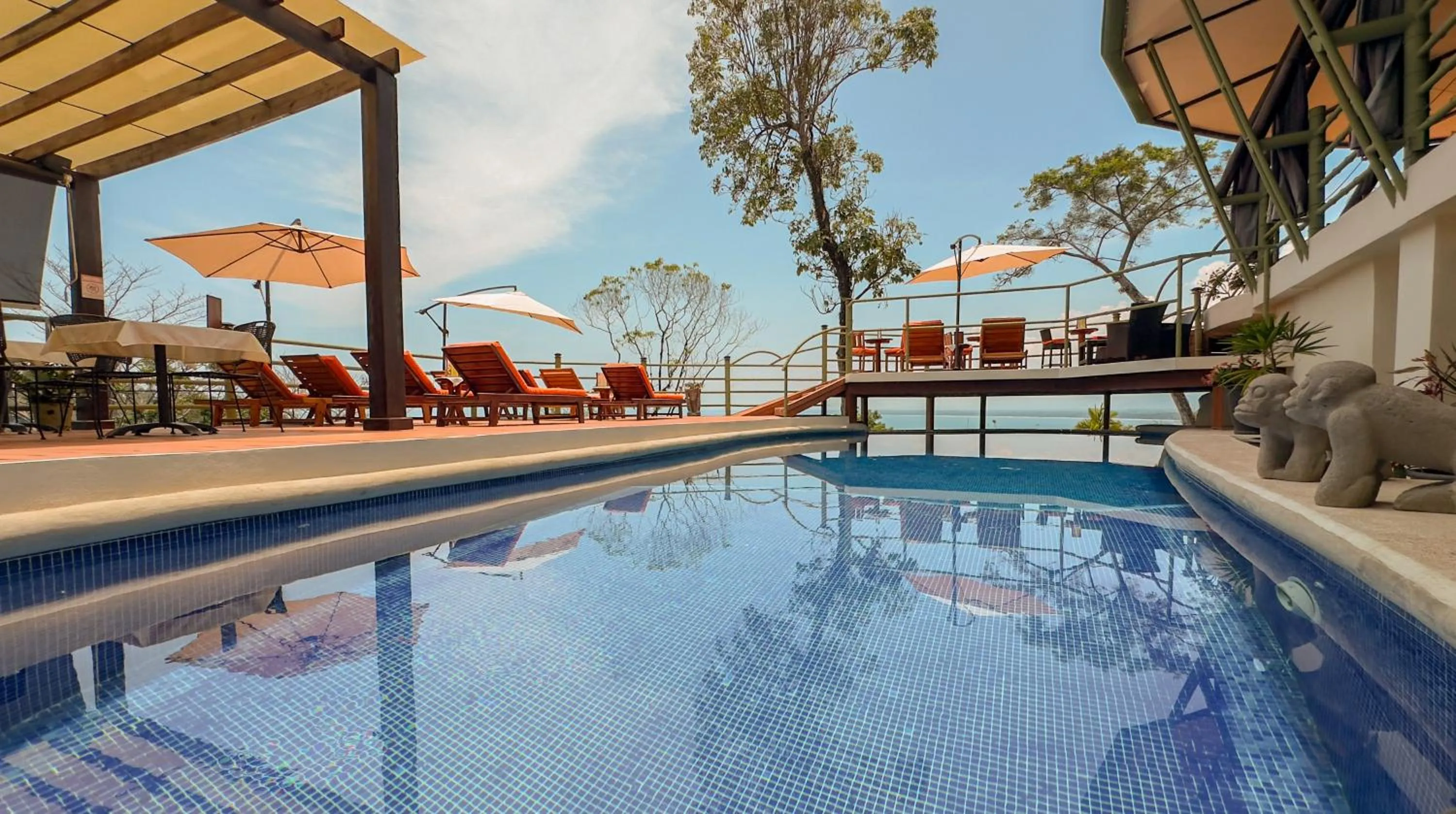 Pool view in Issimo Suites (Adults Only)
