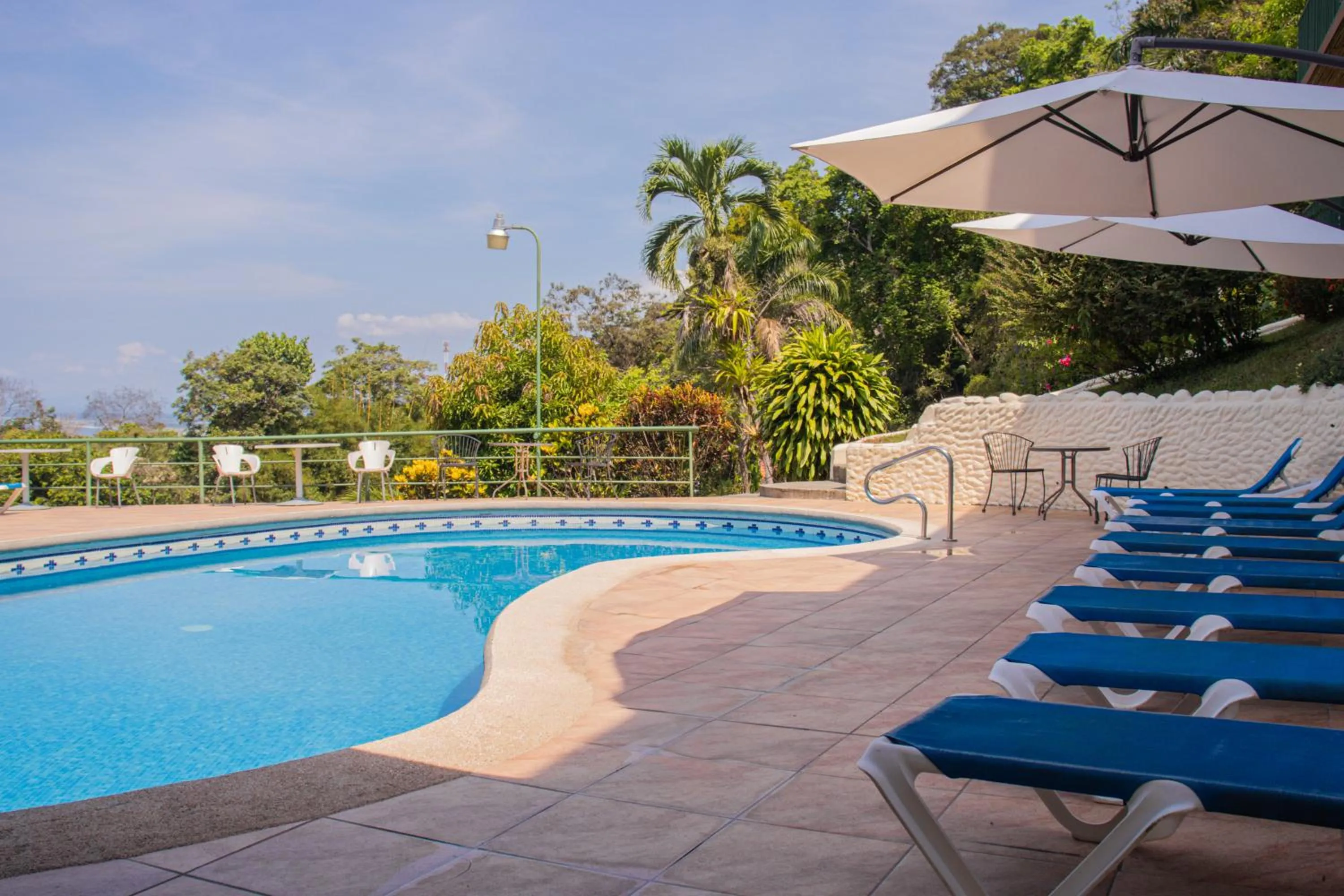 Pool view in Tabulia Tree Hotel and Villas