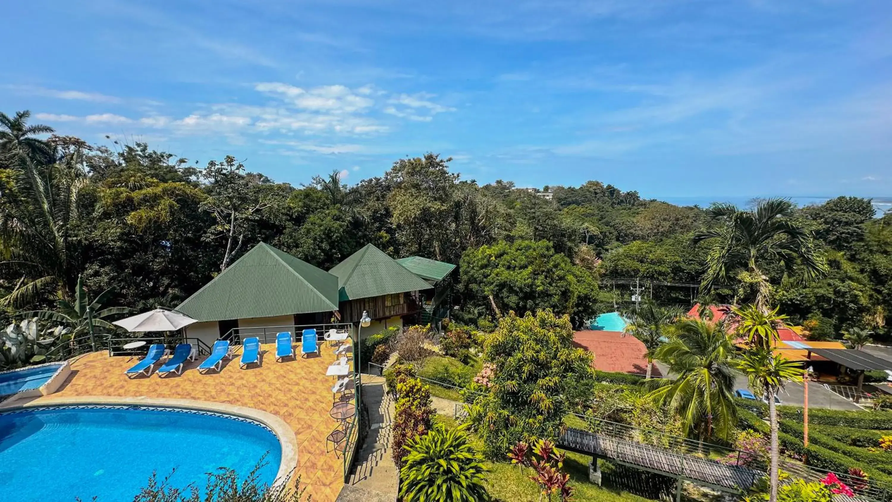 Pool view in Tabulia Tree Hotel and Villas Pool view in Tabulia Tree Hotel and Villas