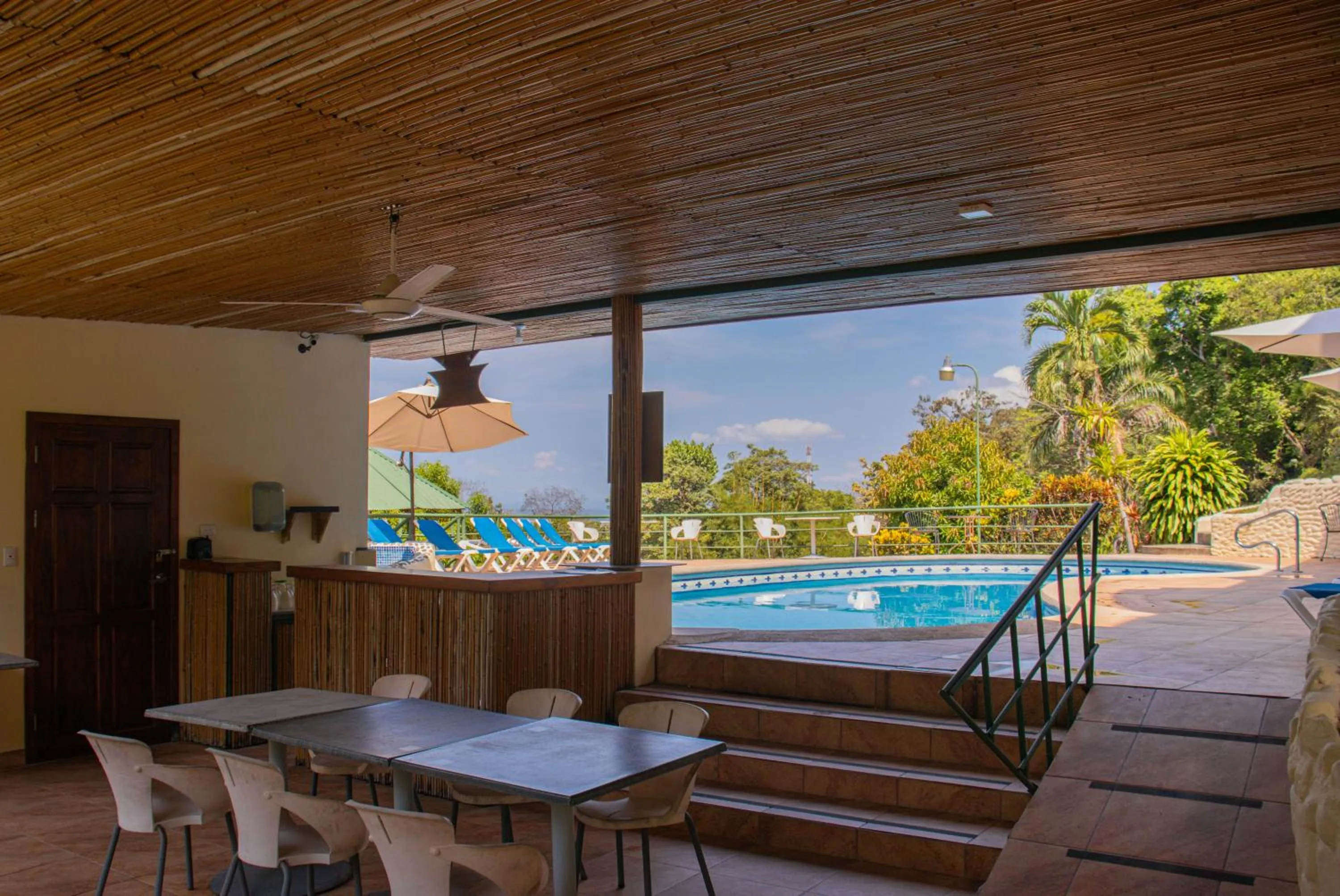 Pool view in Tabulia Tree Hotel and Villas