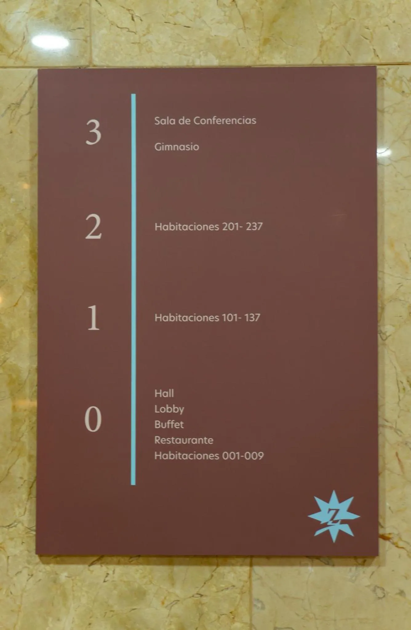 Property logo or sign in Hotel Aeropuerto Sur