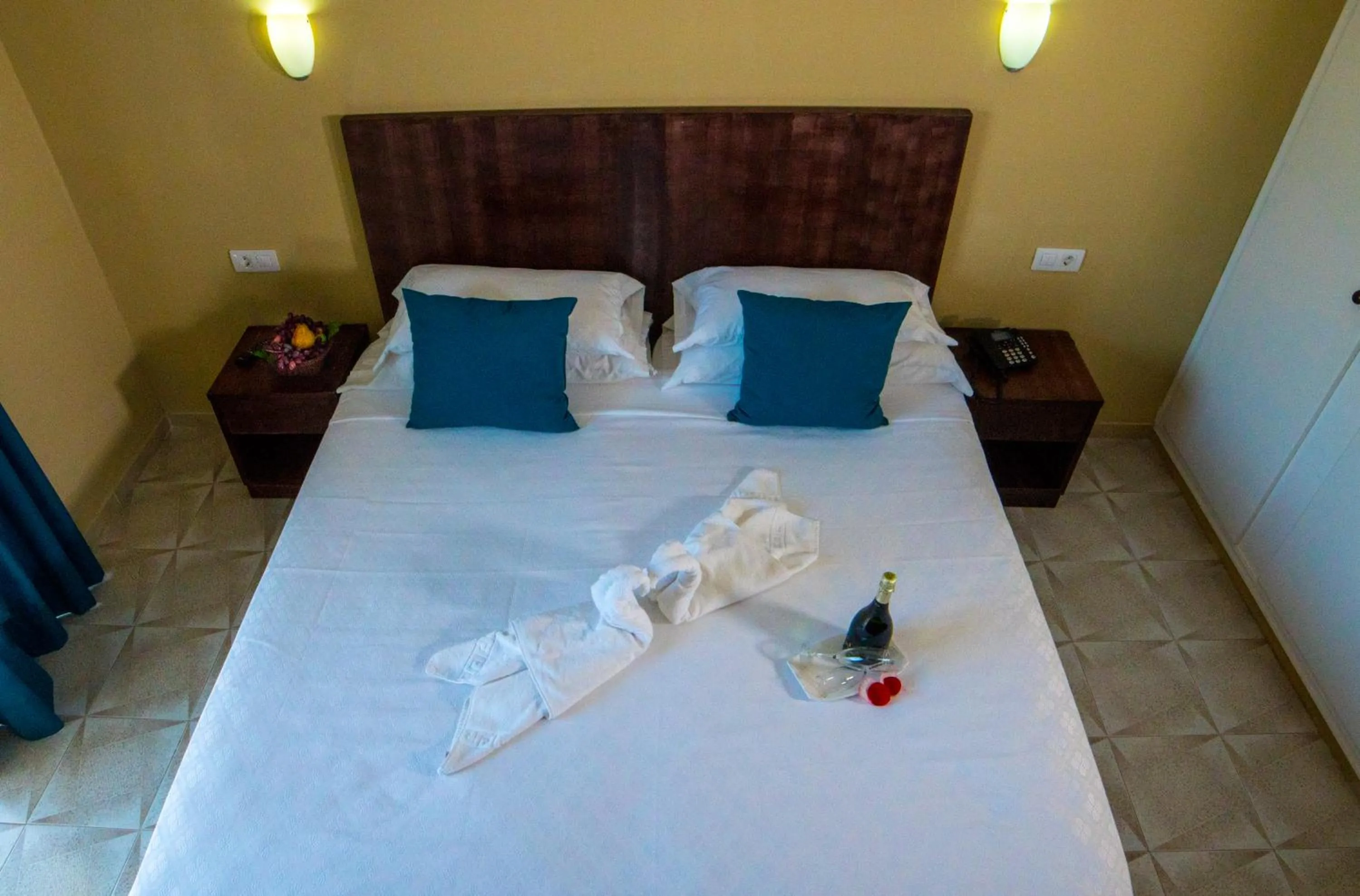 Bed in Hotel Aeropuerto Sur