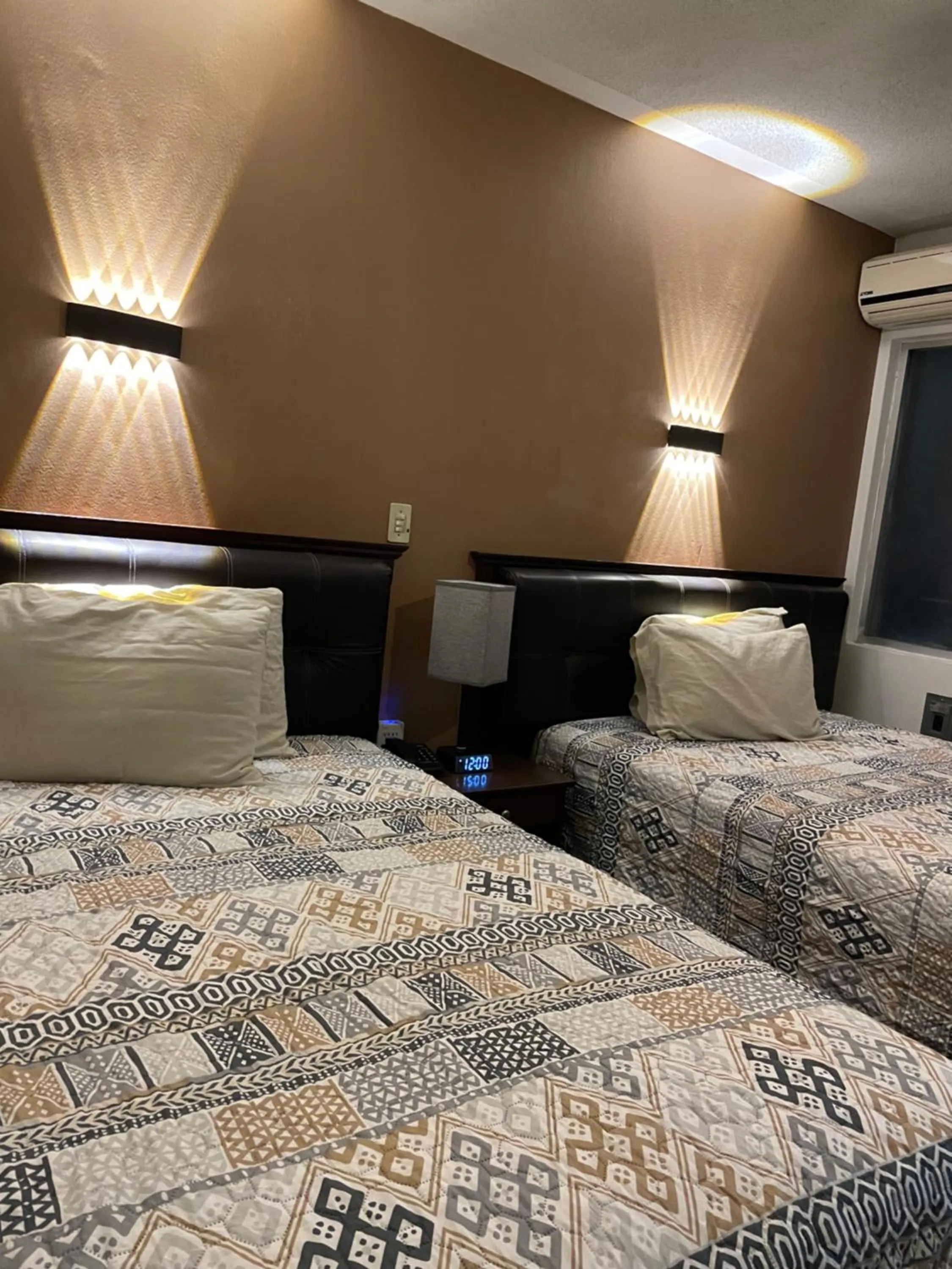 Bed in Hotel Flamingo Kristal