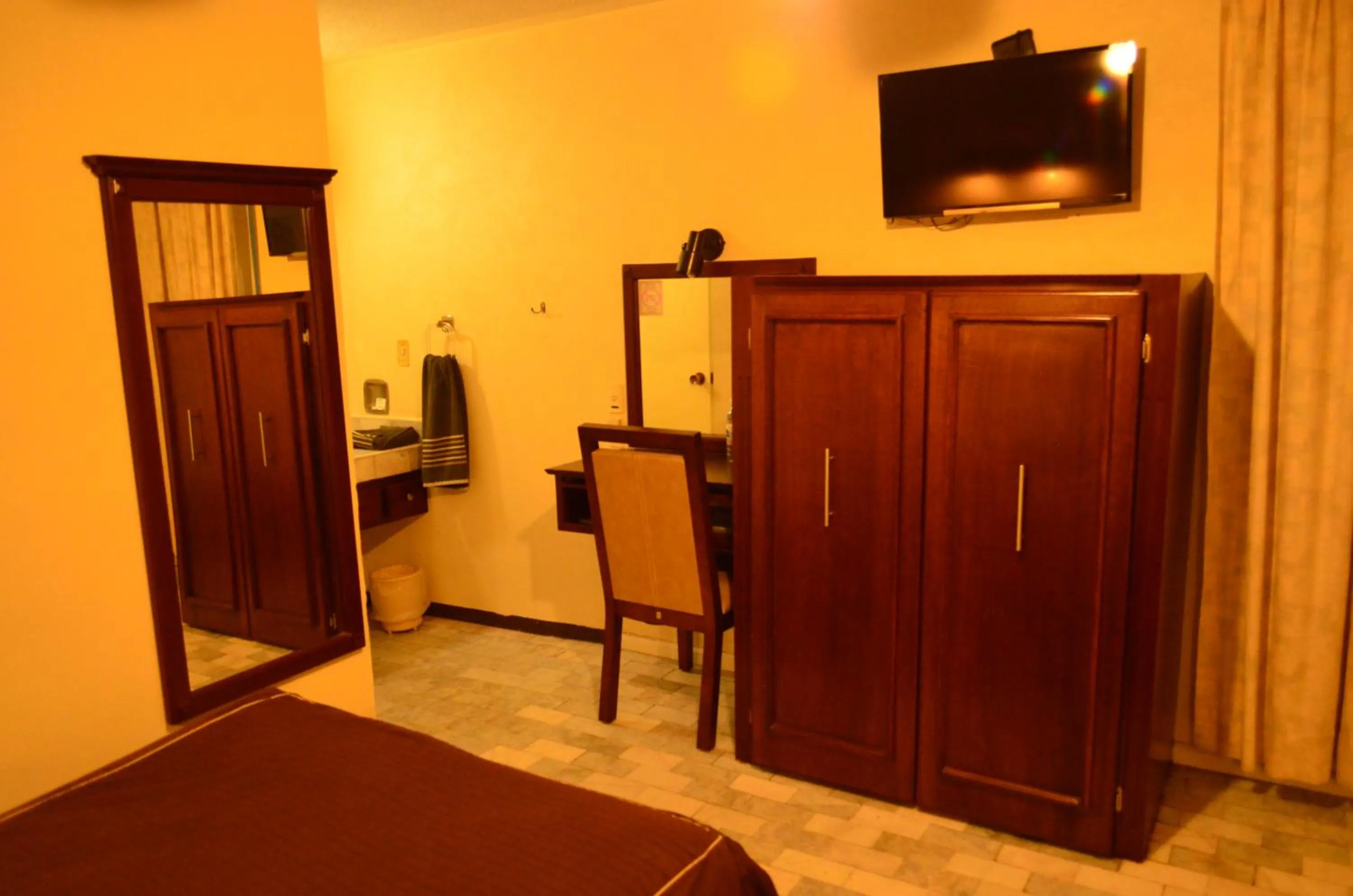 Bed in Hotel Flamingo Kristal