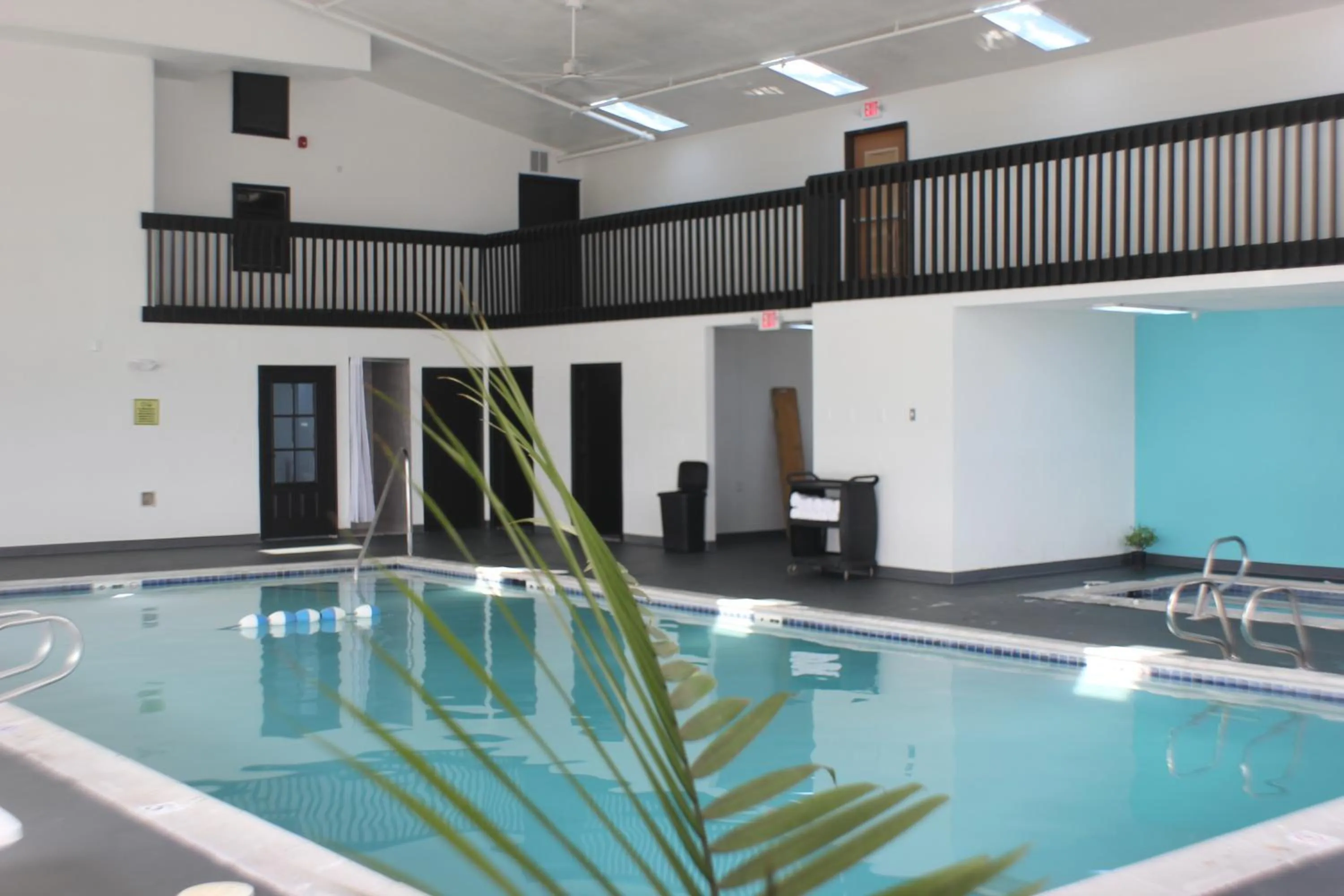 Pool view in Alliance Hotel & Suites, a Howard Johnson by Wyndham