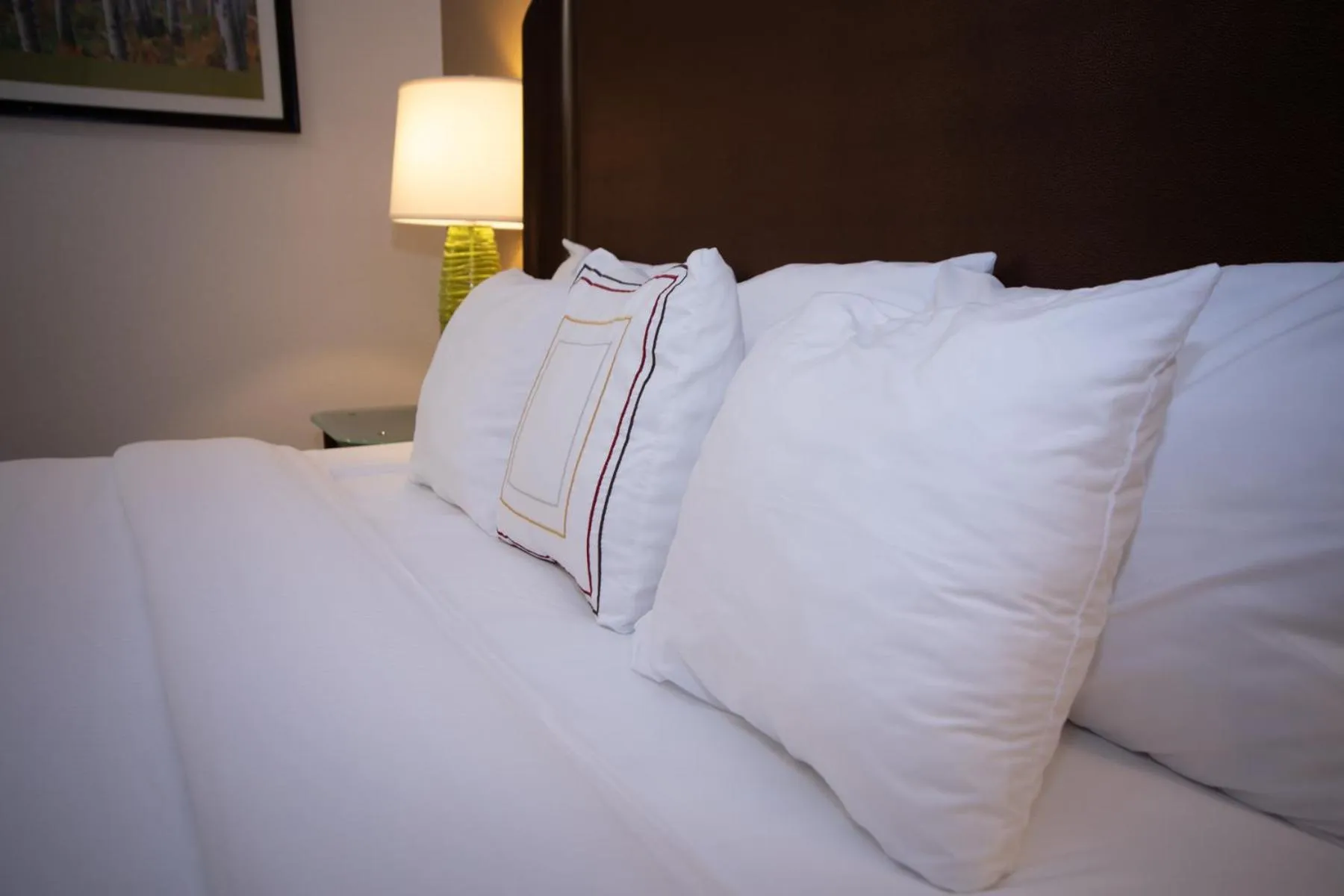 Bed in Alliance Hotel & Suites, a Howard Johnson by Wyndham