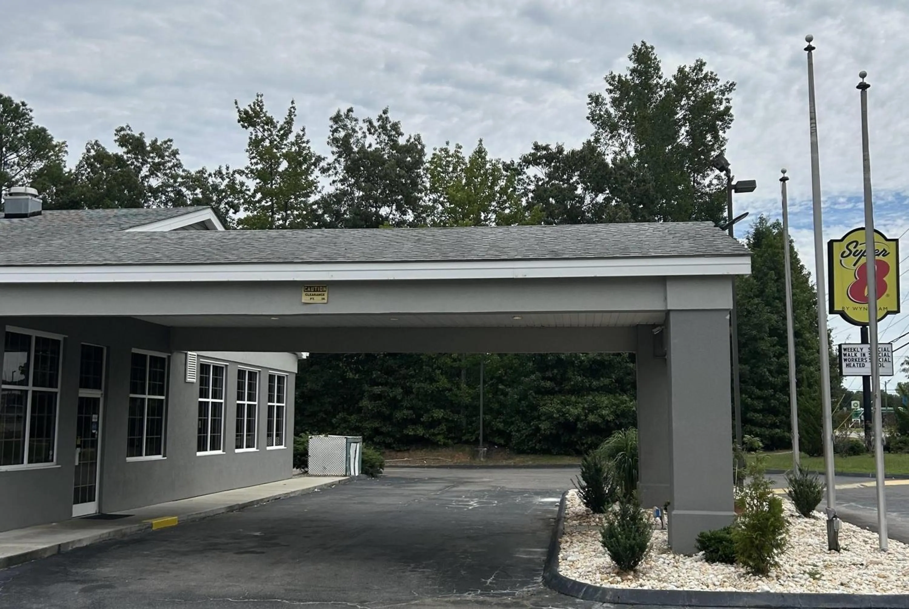 Property building in Super 8 by Wyndham Fayetteville