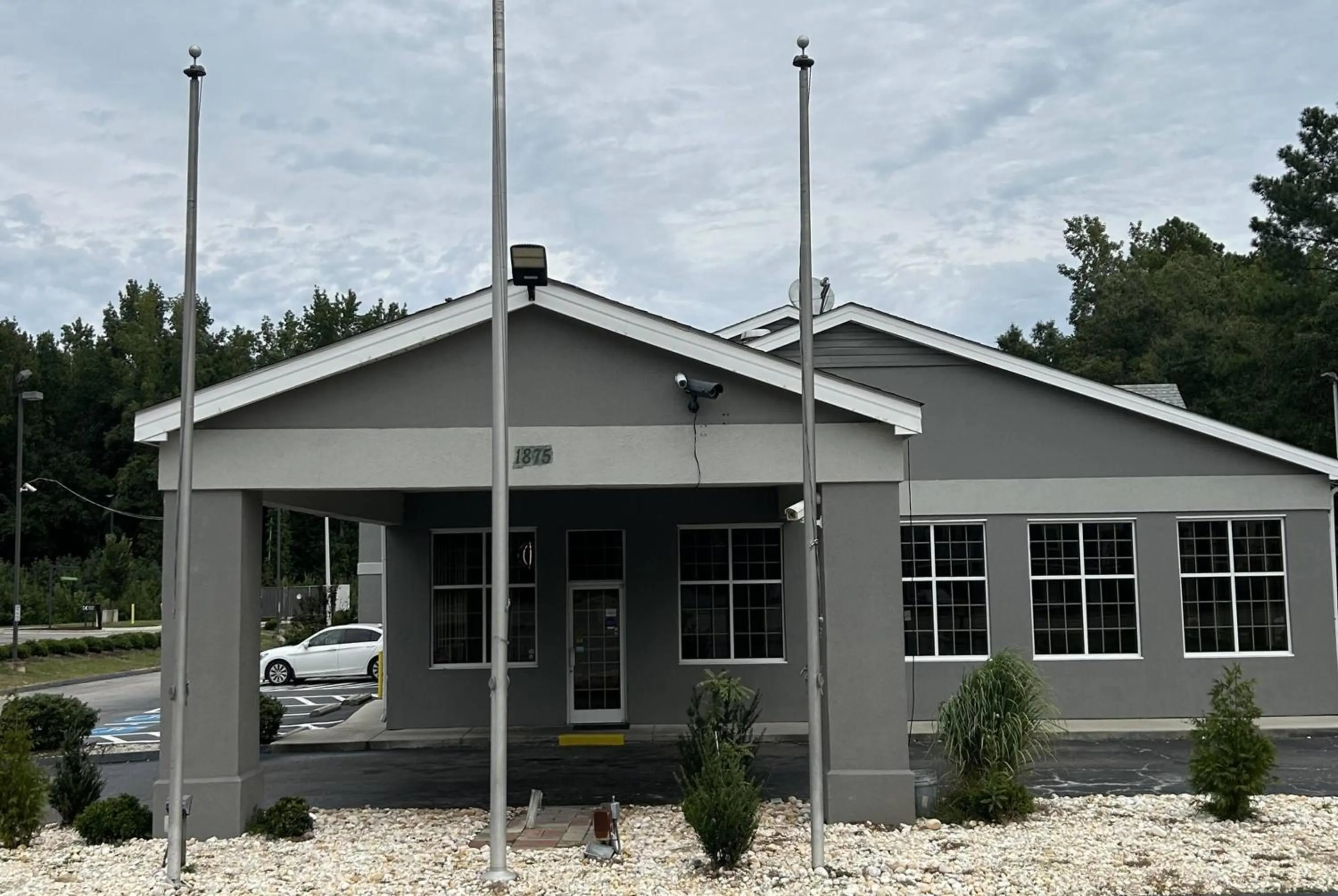 Property building in Super 8 by Wyndham Fayetteville