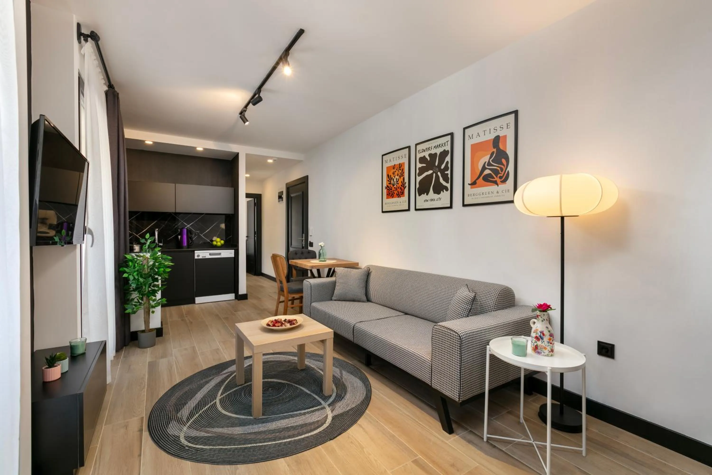Seating area in Ella Suites Hotel