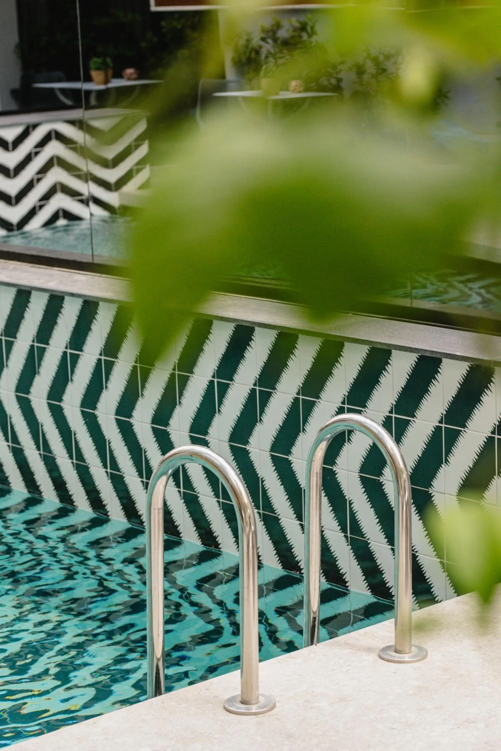 Pool view in Ella Suites Hotel