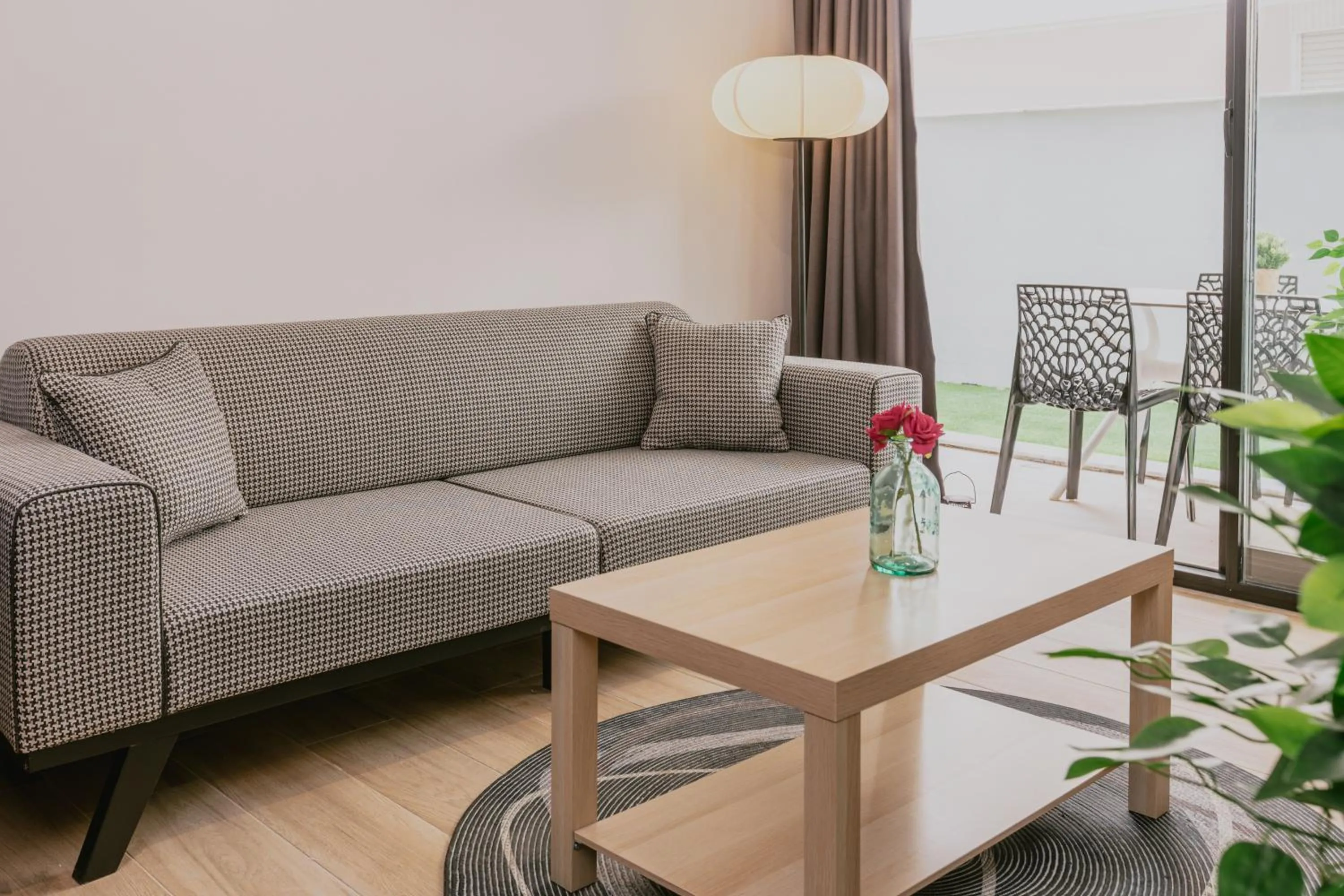 Seating area in Ella Suites Hotel
