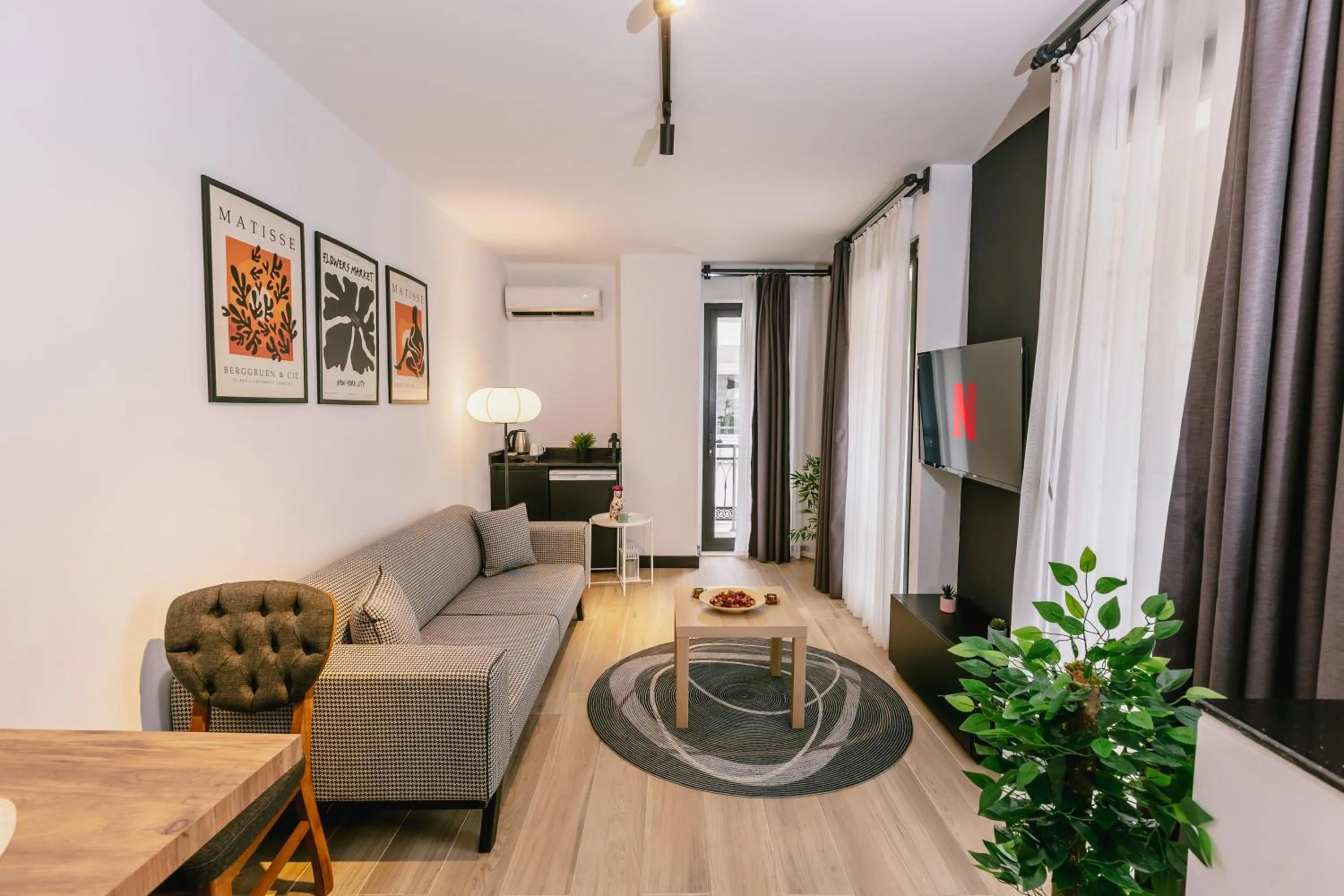 Seating area in Ella Suites Hotel